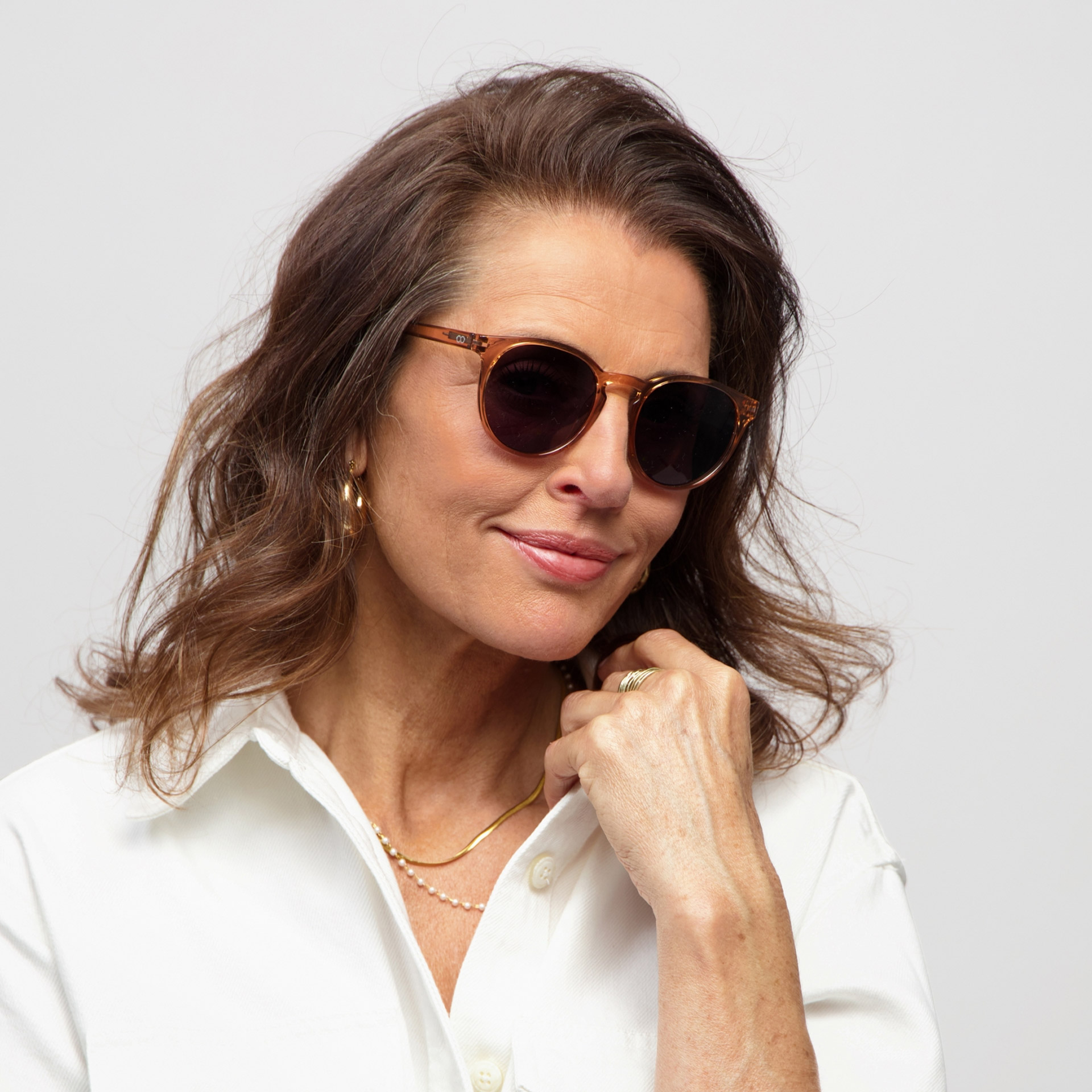 Looplabb Sonnenbrille PAPILLON SUN Crystal Champagne