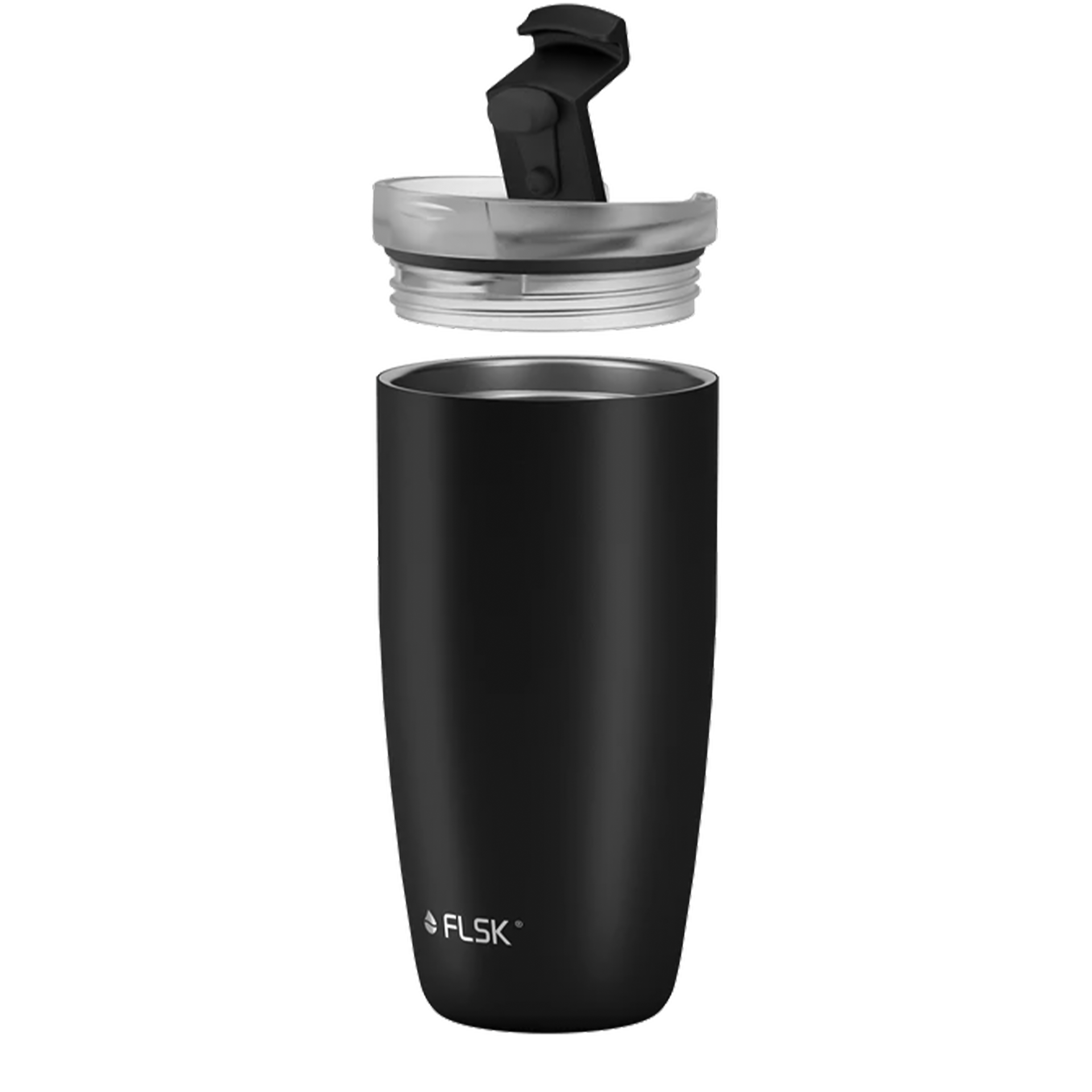 FLSK Coffee To Go Becher Schwarz 0,50 l