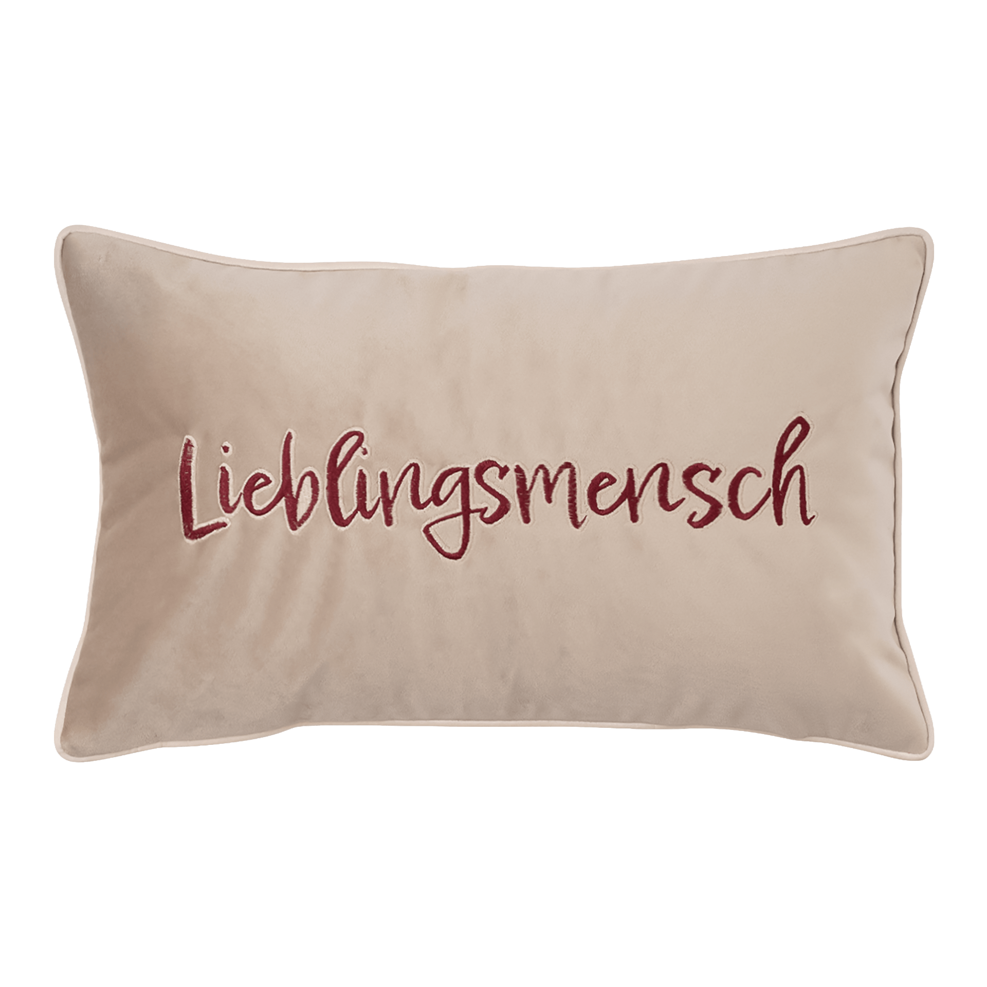 pad LETTERS Kissenbezug lieblingsmensch