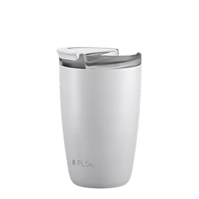 FLSK To Go Becher Weiß