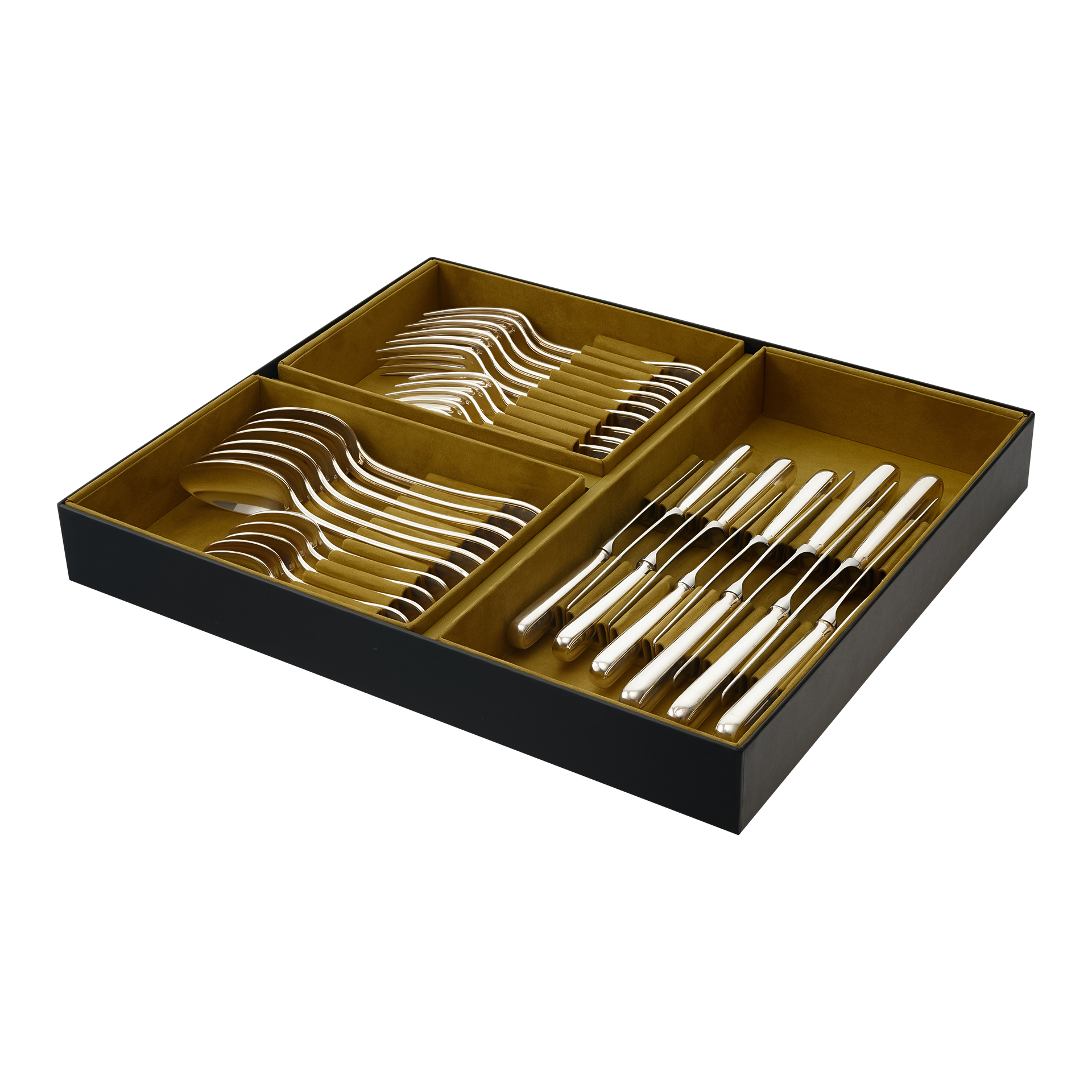 Christofle Besteckset Perles Edelstahl