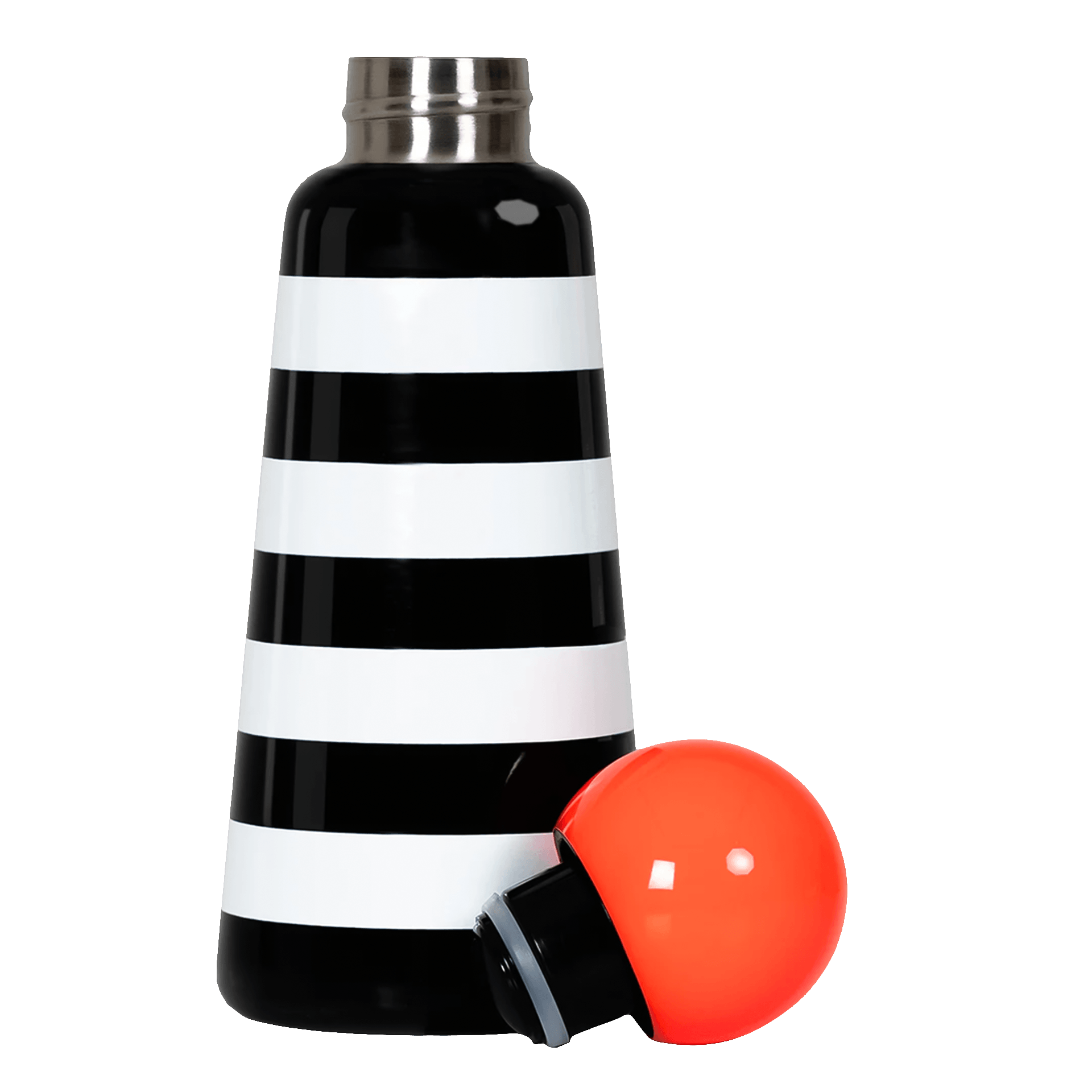 Lund Design House Skittle Trinkflasche stripes & coral