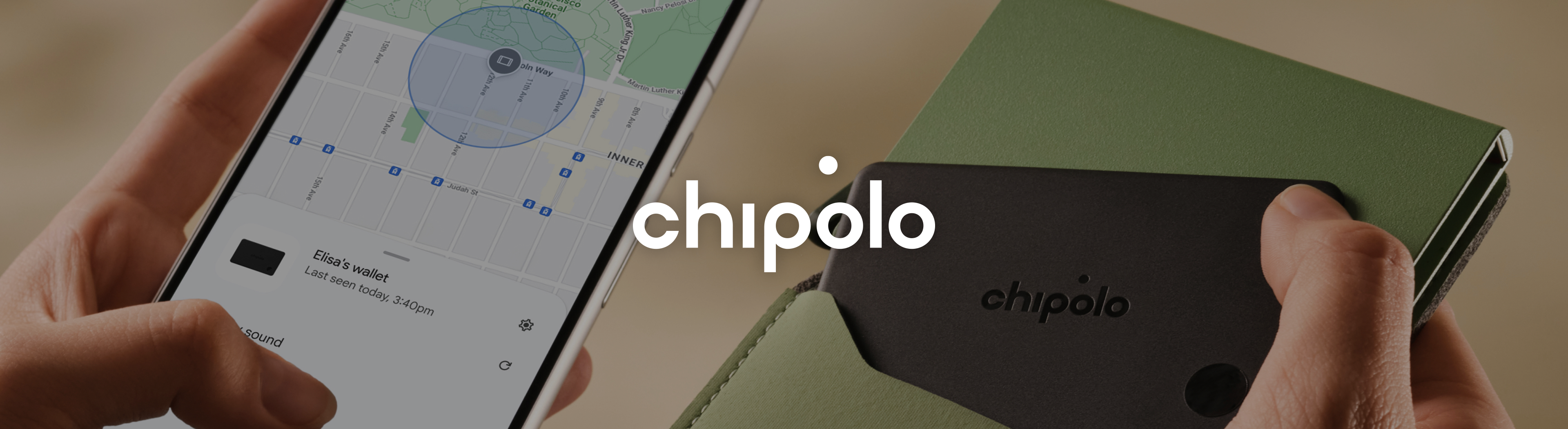 Chipolo Bluetoothtracker für Schlüssel und Wallets bei LIVOSY