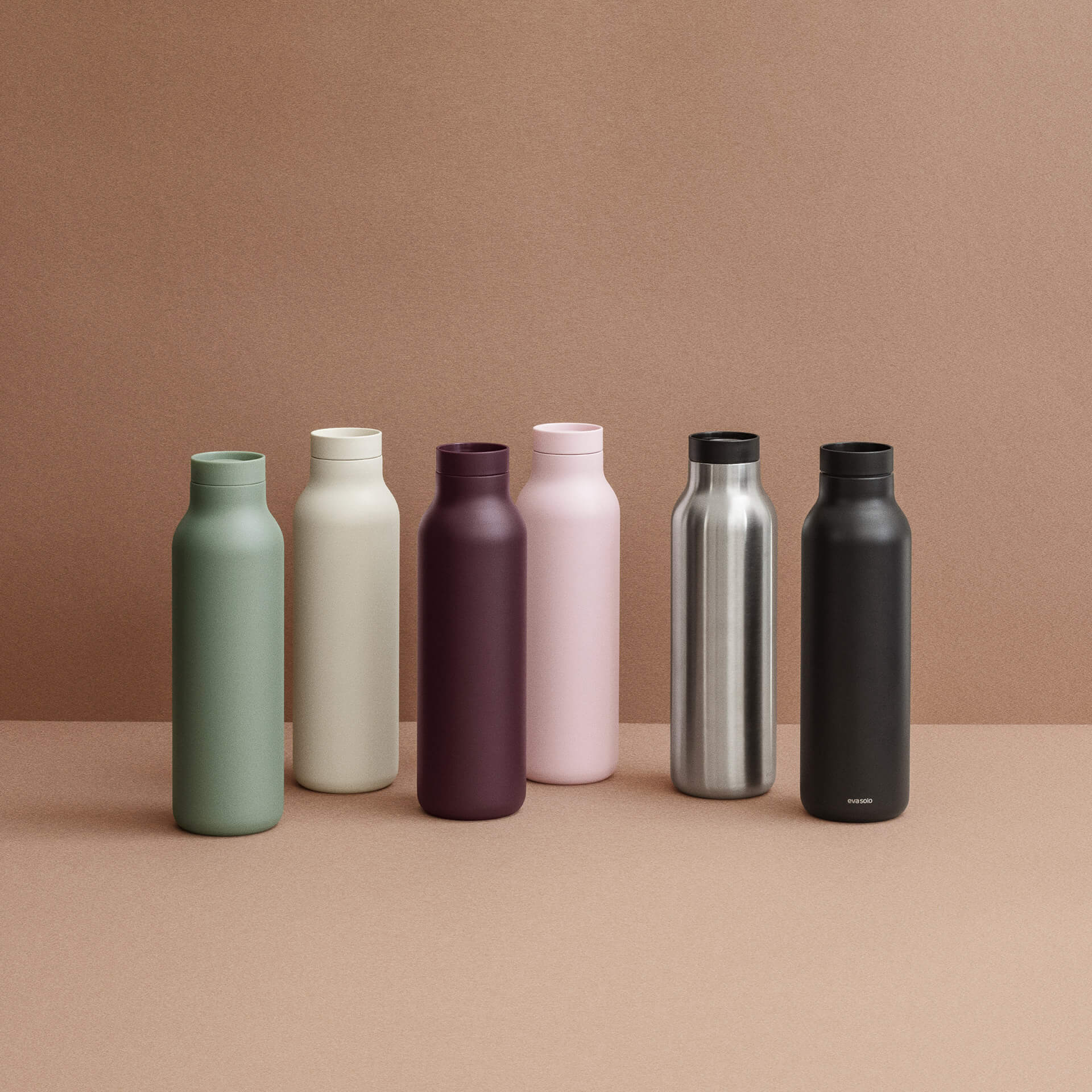Urban Thermo Flask Fig Purple 0,70 l, Flasche, Edelstahl, Multicolor, Trinkflasche, Matte Oberfläche
