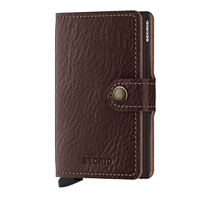 Secrid Veg Wallet Espresso Brown