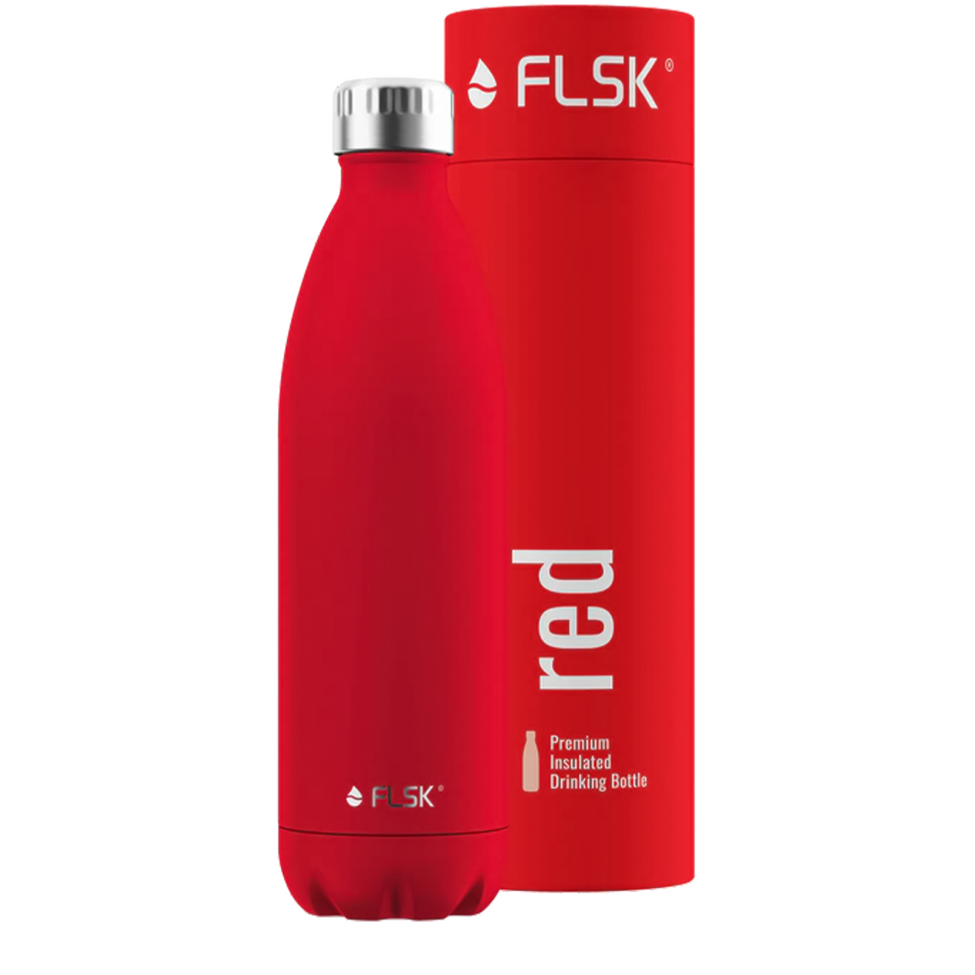 FLSK Trinkflasche Rot 1,00 l