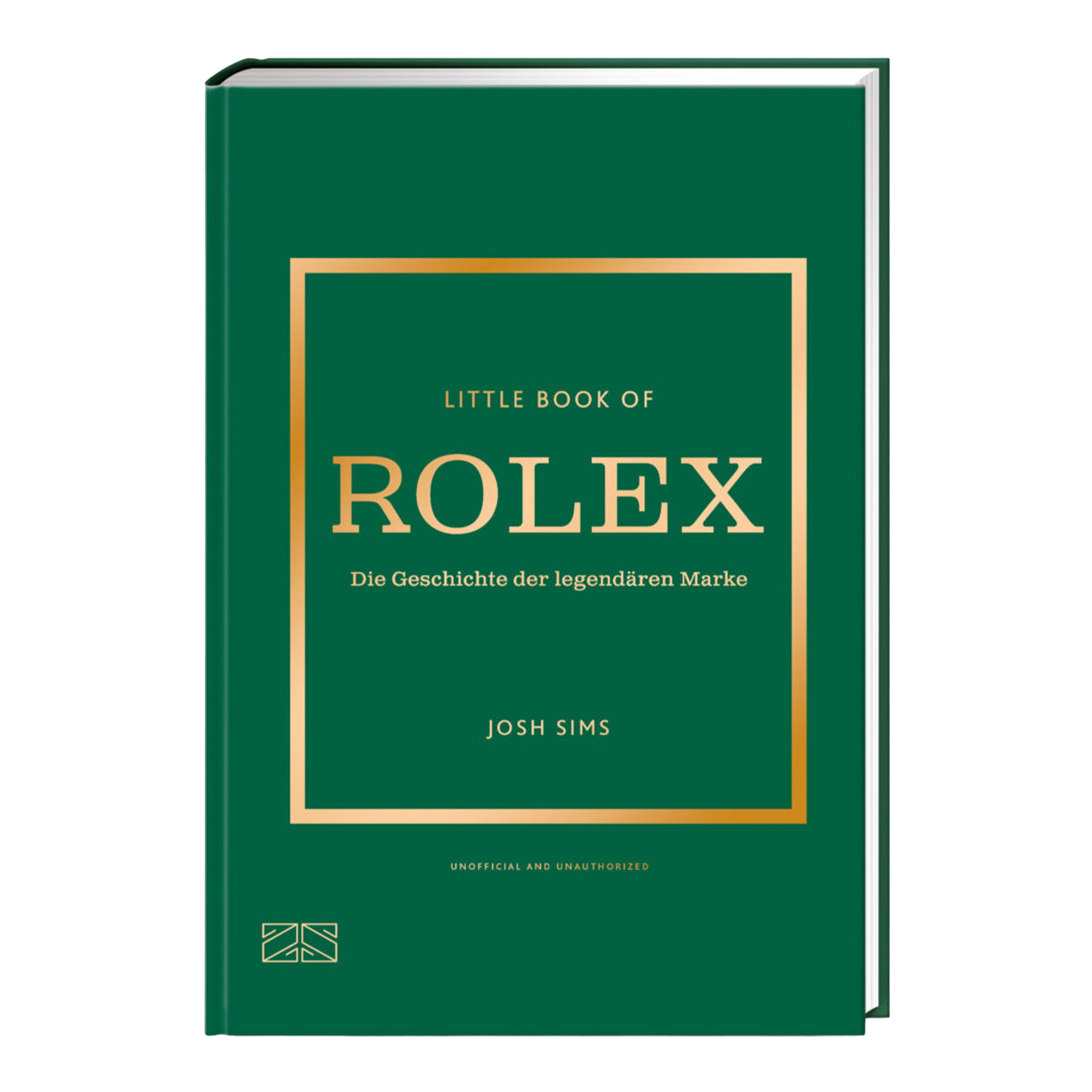 Coffee Table Book Little Book of Rolex, Buch, Grün, Hardcover, Minimalistisches-Design, Buchcover Gold