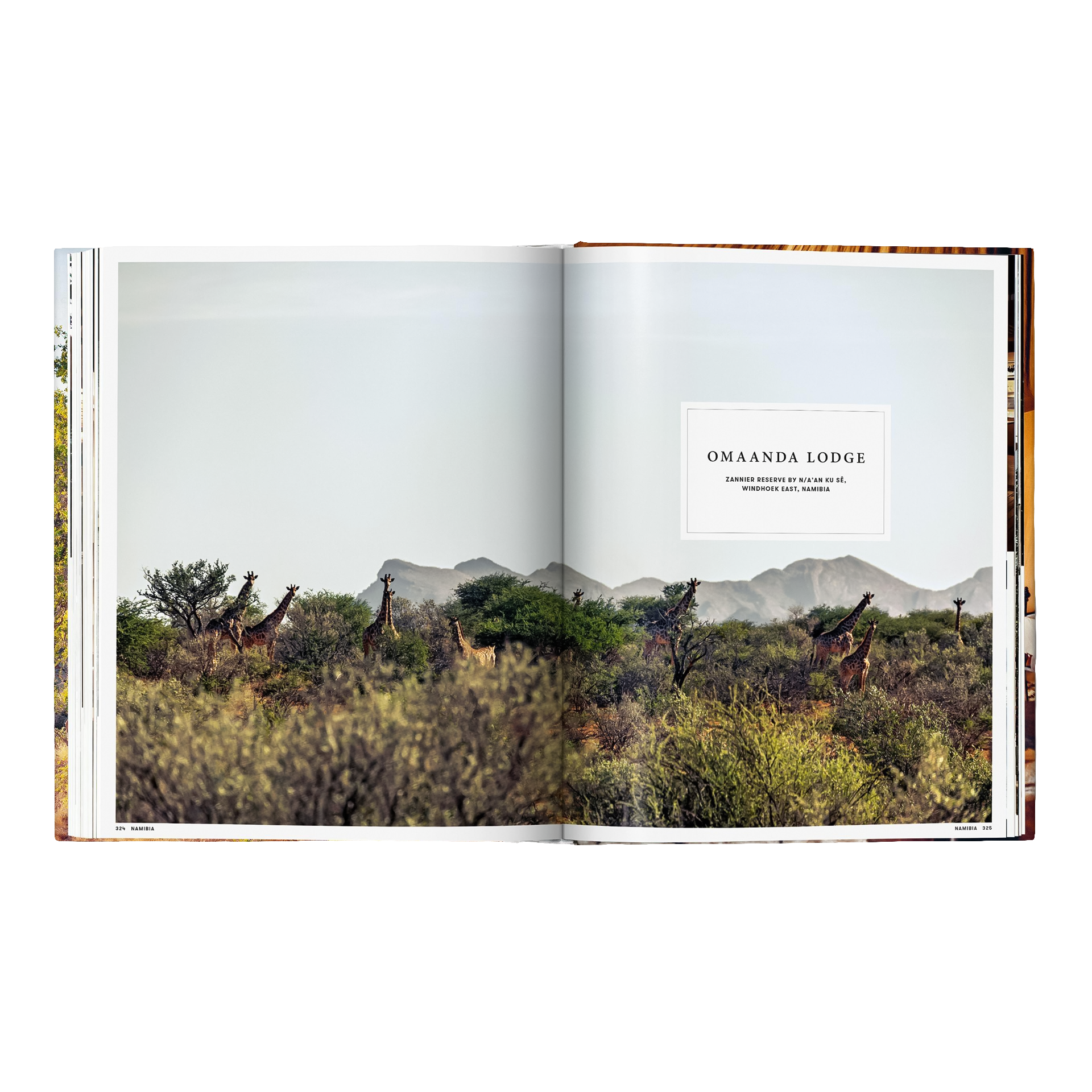 Coffee Table Book Great Escapes Africa, Tierwelt, Giraffen, Savanne, Landschaft, Fotografie
