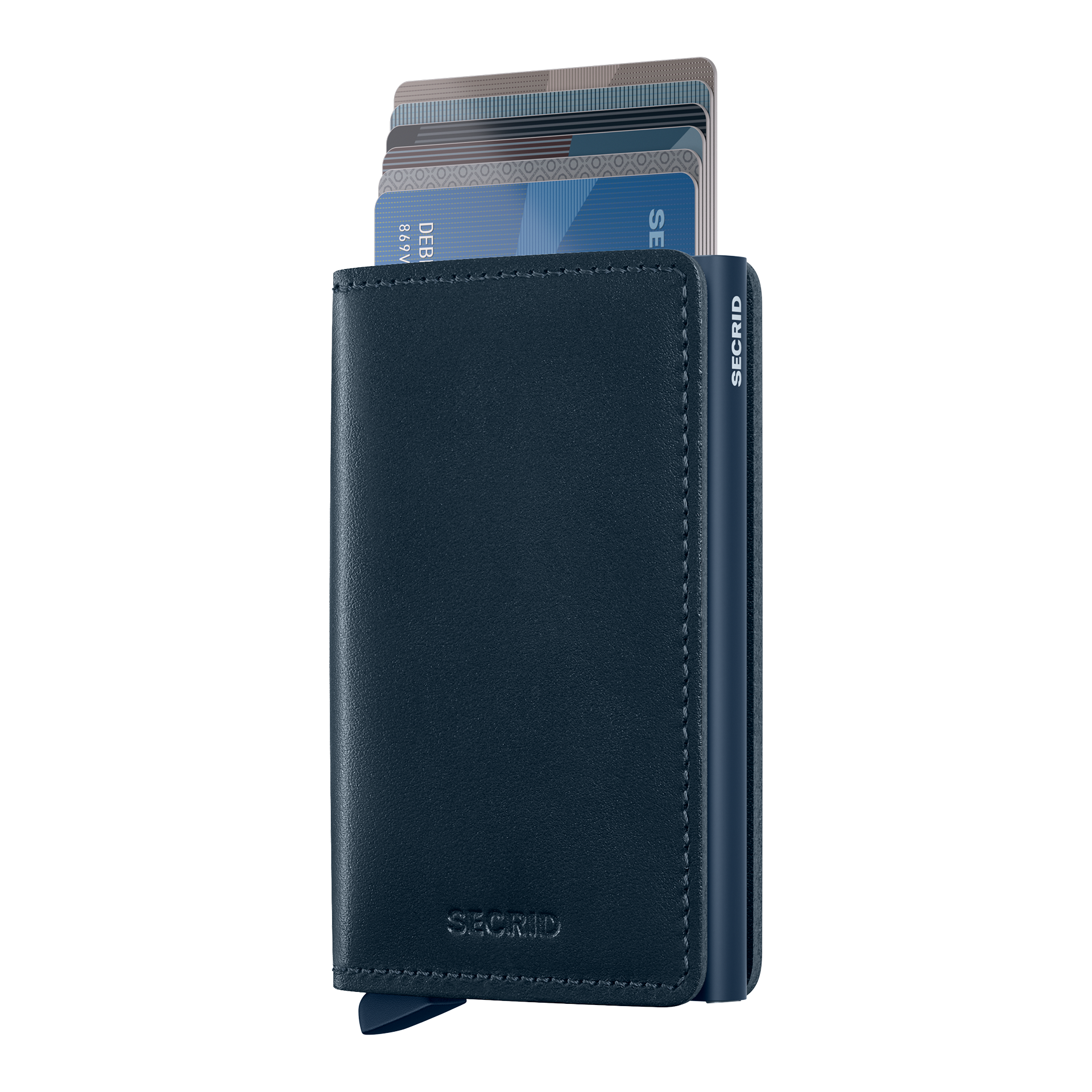 Secrid Slimwallet Original Navy/Navy, Geldbörse, Portemonnaie, Cardholder, Slim wallet, Navy