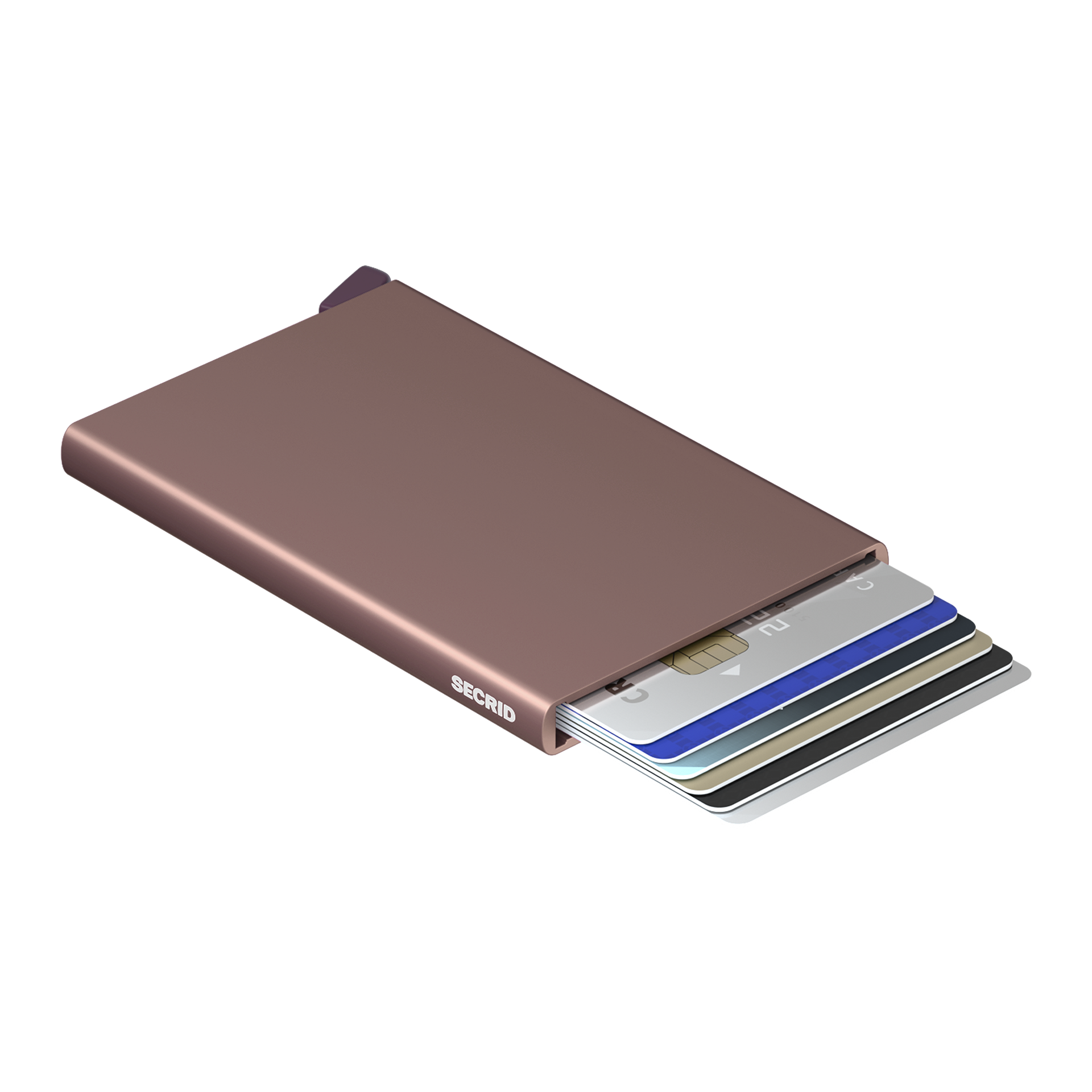 Cardprotector Rose, Portemonnaie, Brieftasche, Kreditkarten, Slimwallet, Rosa