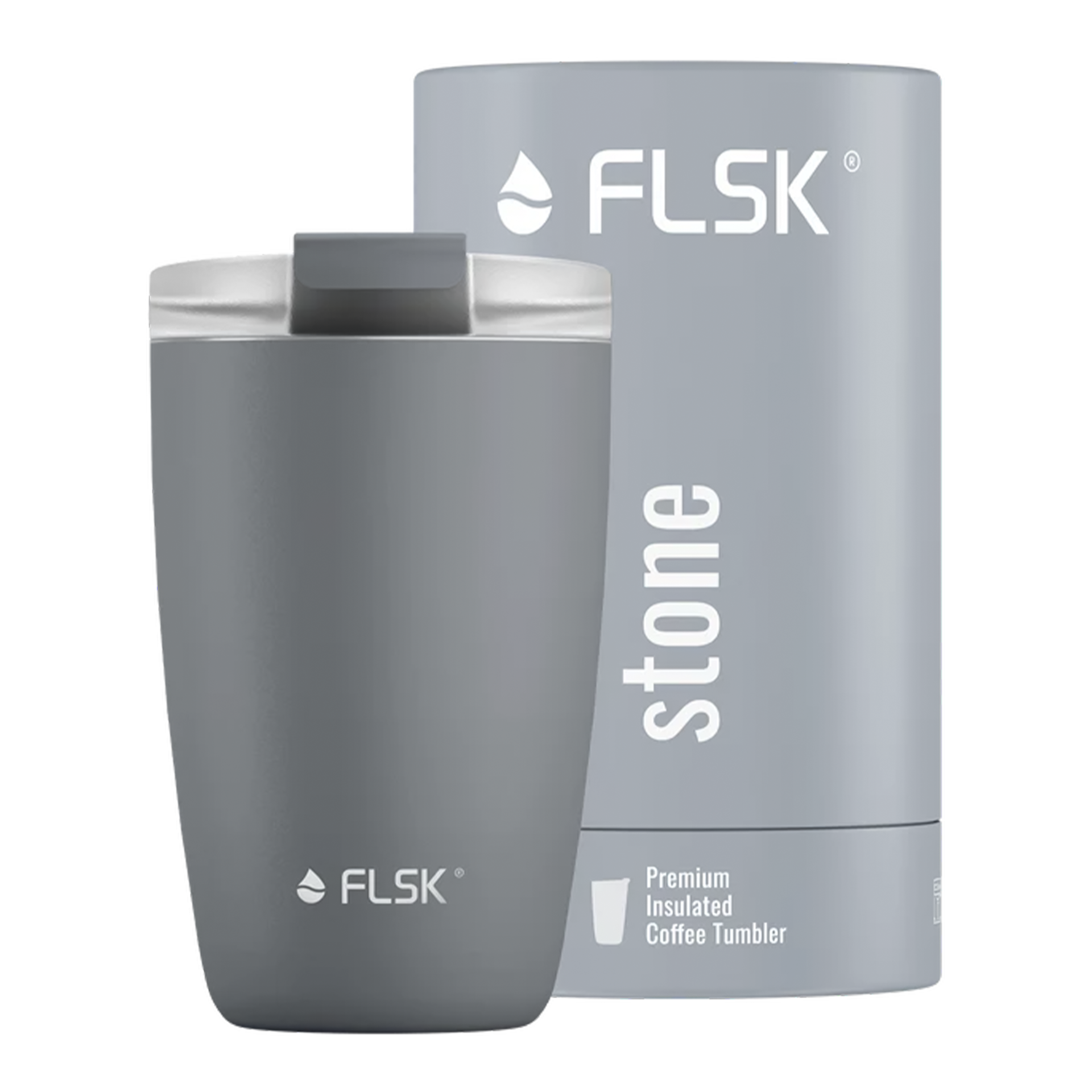 FLSK Coffee To Go Becher Stone 0,35 l