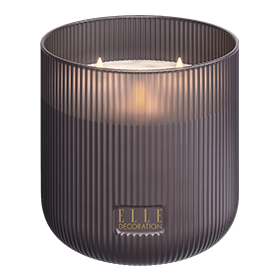 Elle Belleville LED Candle Taupe