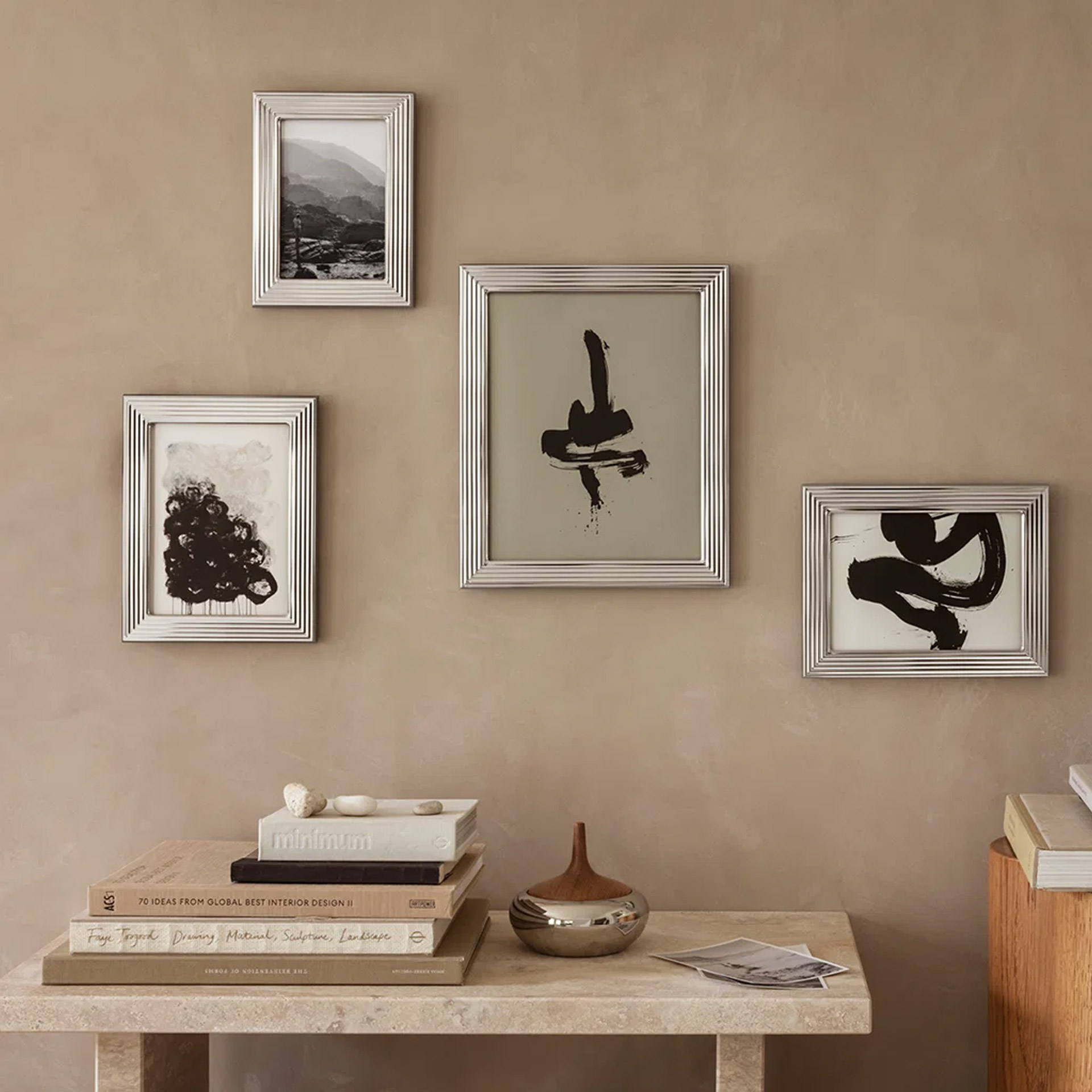 Picture Frame 10x15 cm, Bilderserie, Rahmen, Abstracte Kunst, Wanddeko, Minimalistisch