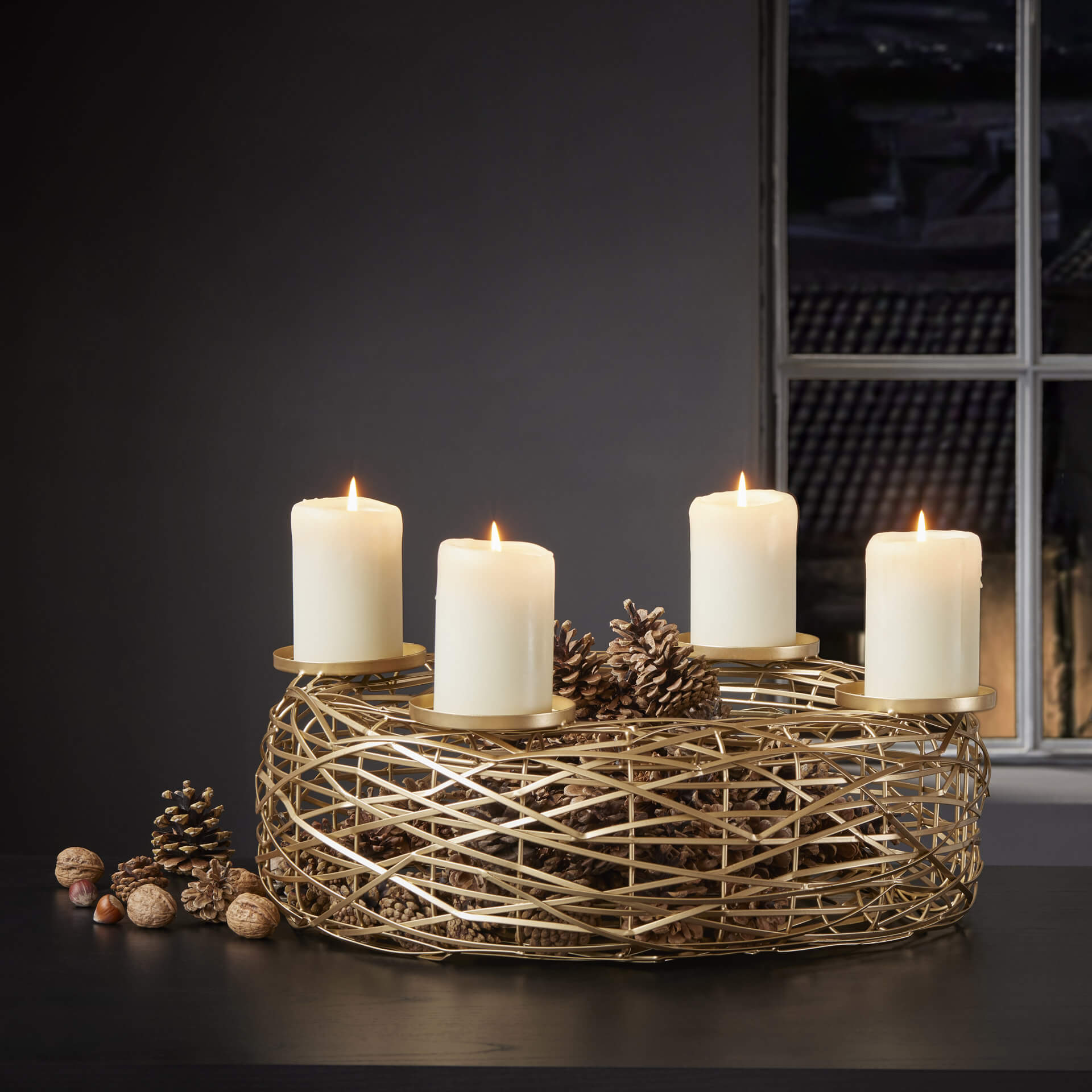 PHILIPPI Boschendal Adventskranz L