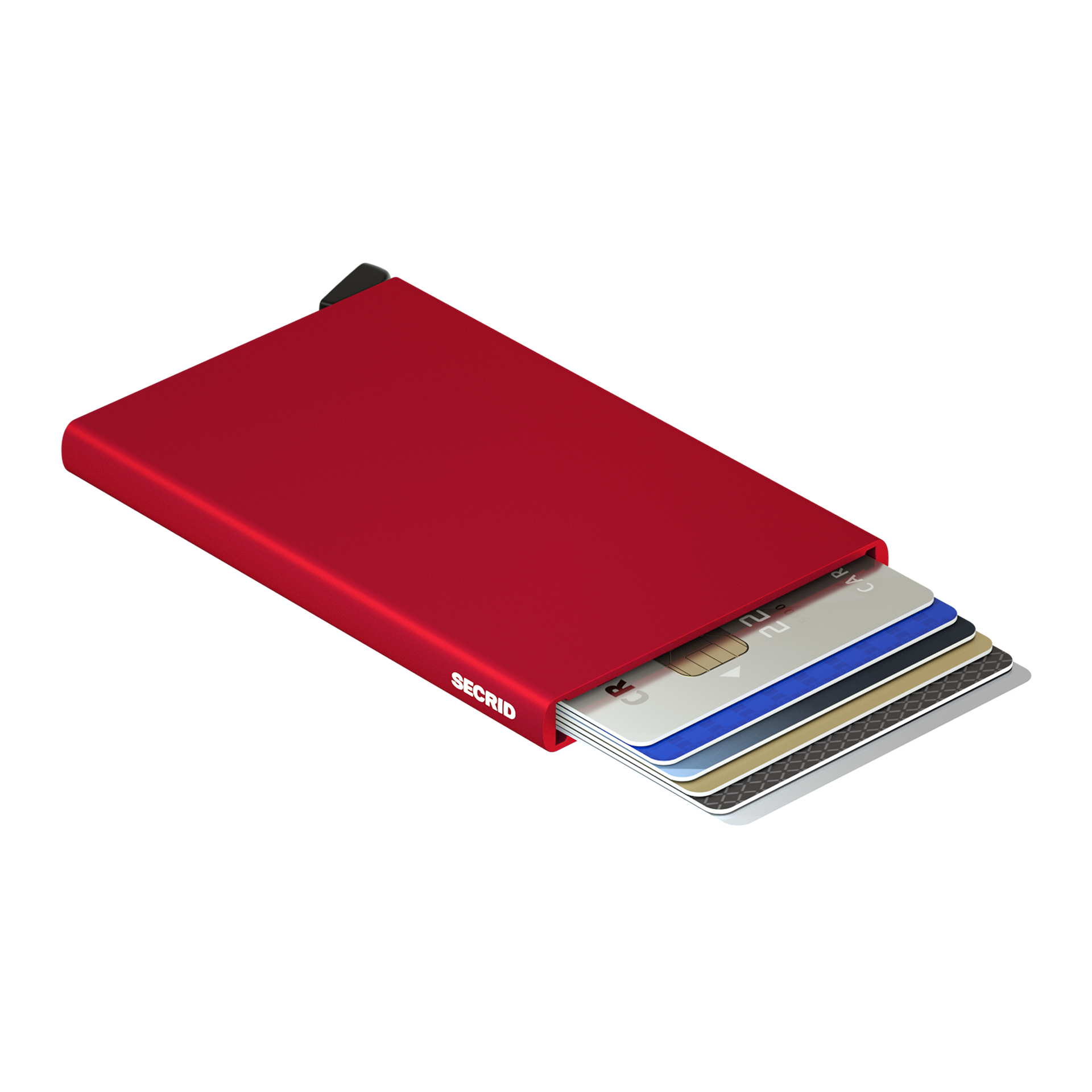 Cardprotector Red, Portemonnaie, Geldbörse, Kreditkarten, Rot, Kartenhülle