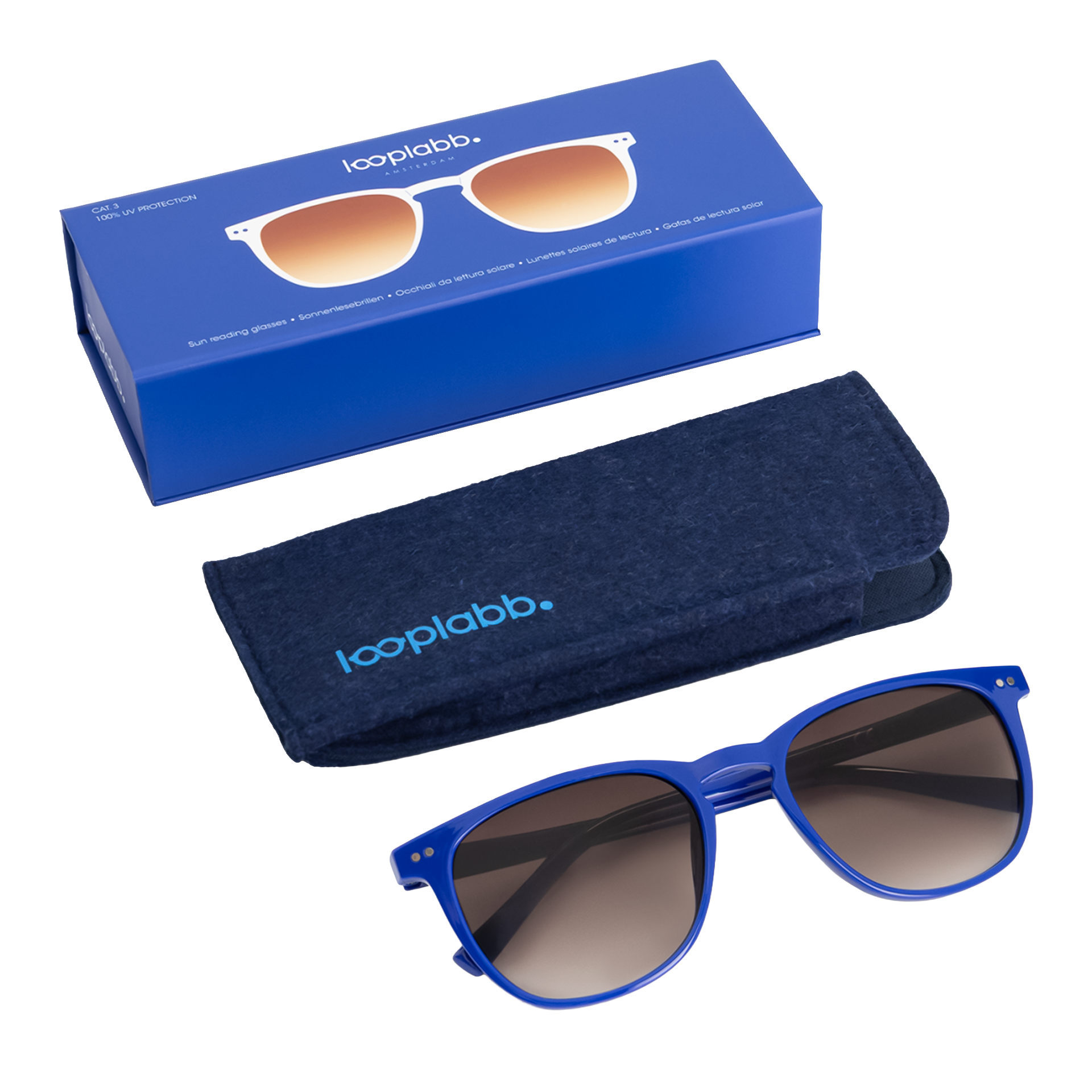 Looplabb Sonnenbrille THE GEORG SUN Yves Blue