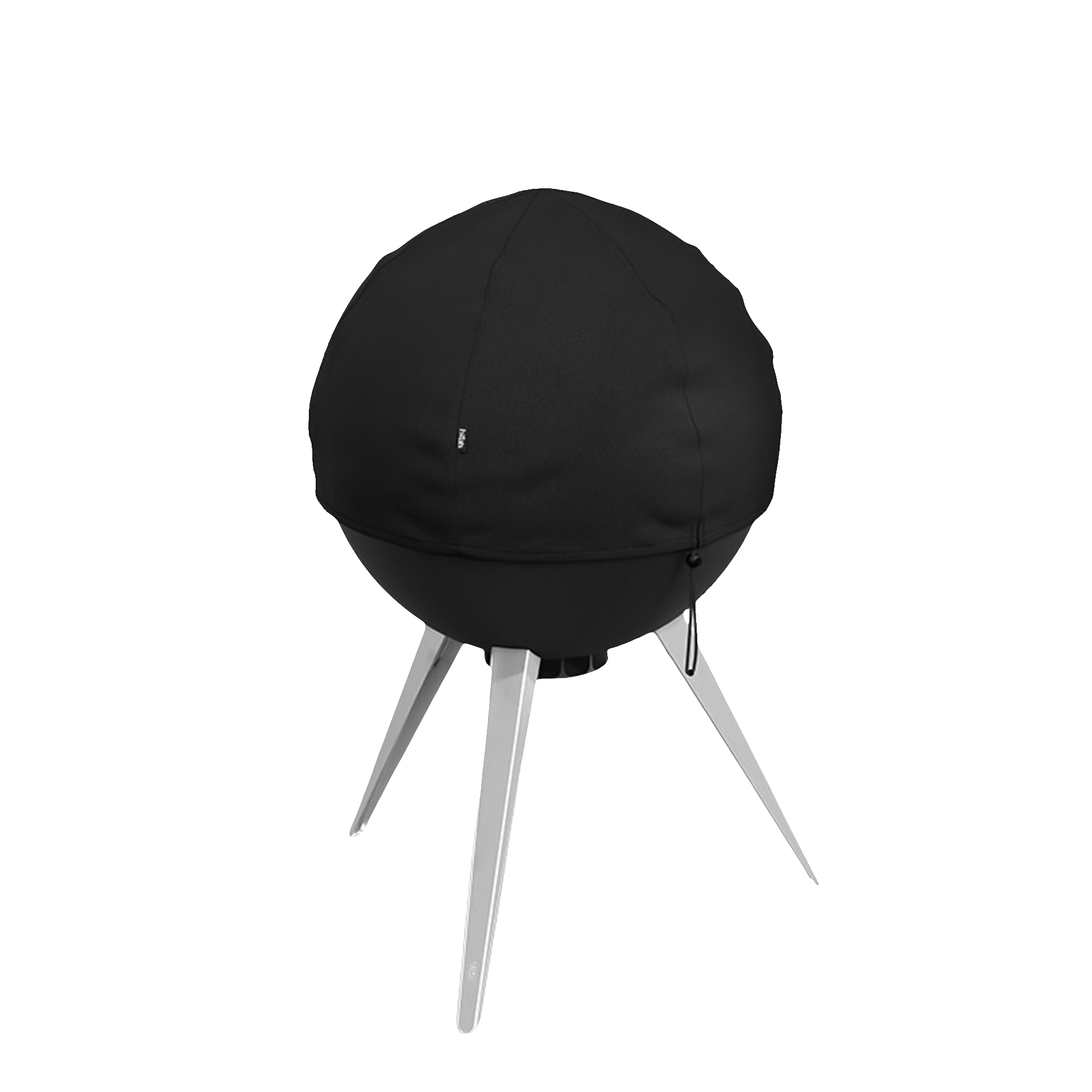 Cover 55, Grillabdeckhaube, Barbecue-Grill, Stahlbeine, Schwarz, Kugelgrill