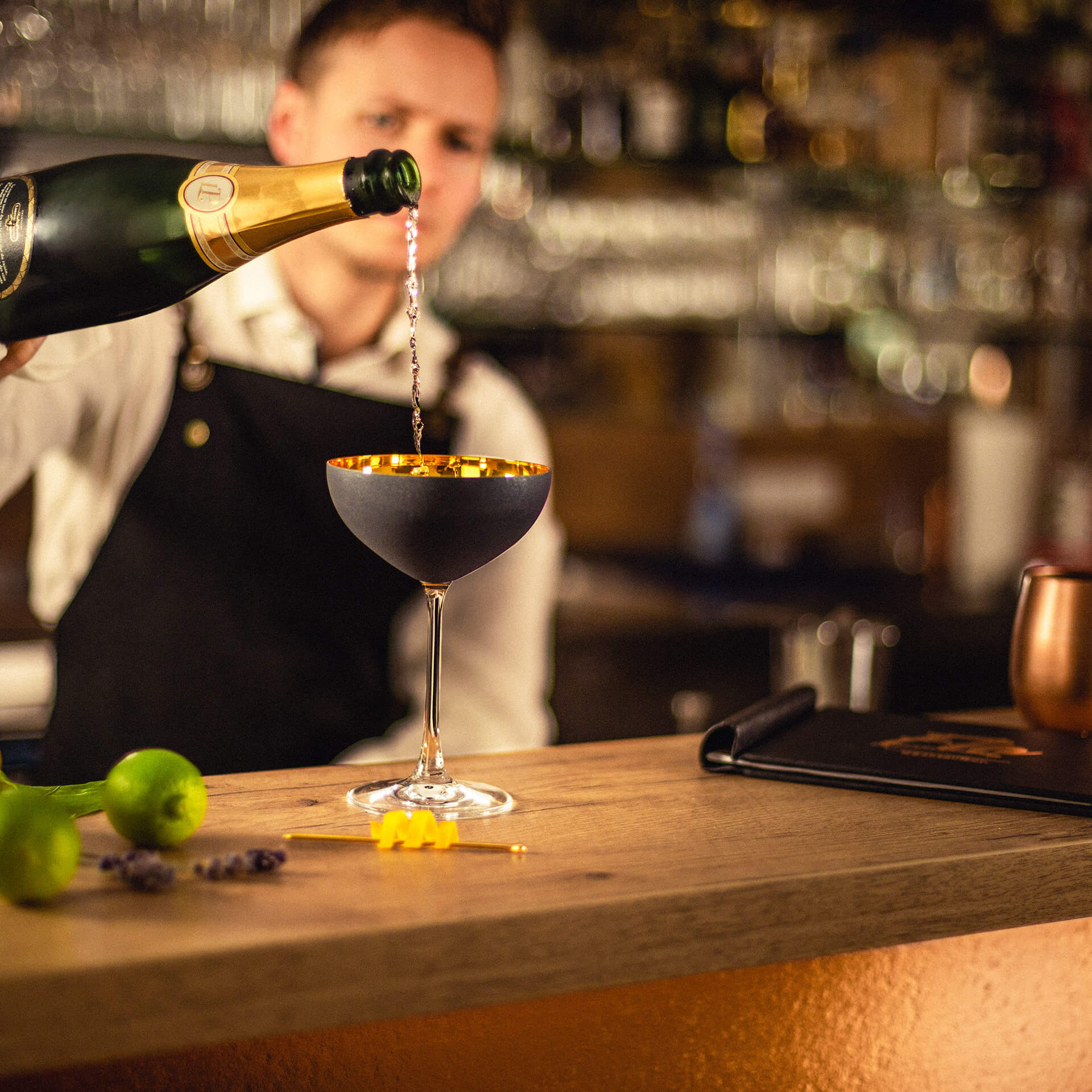 Eisch Dessertschale Cosmo Schwarz
