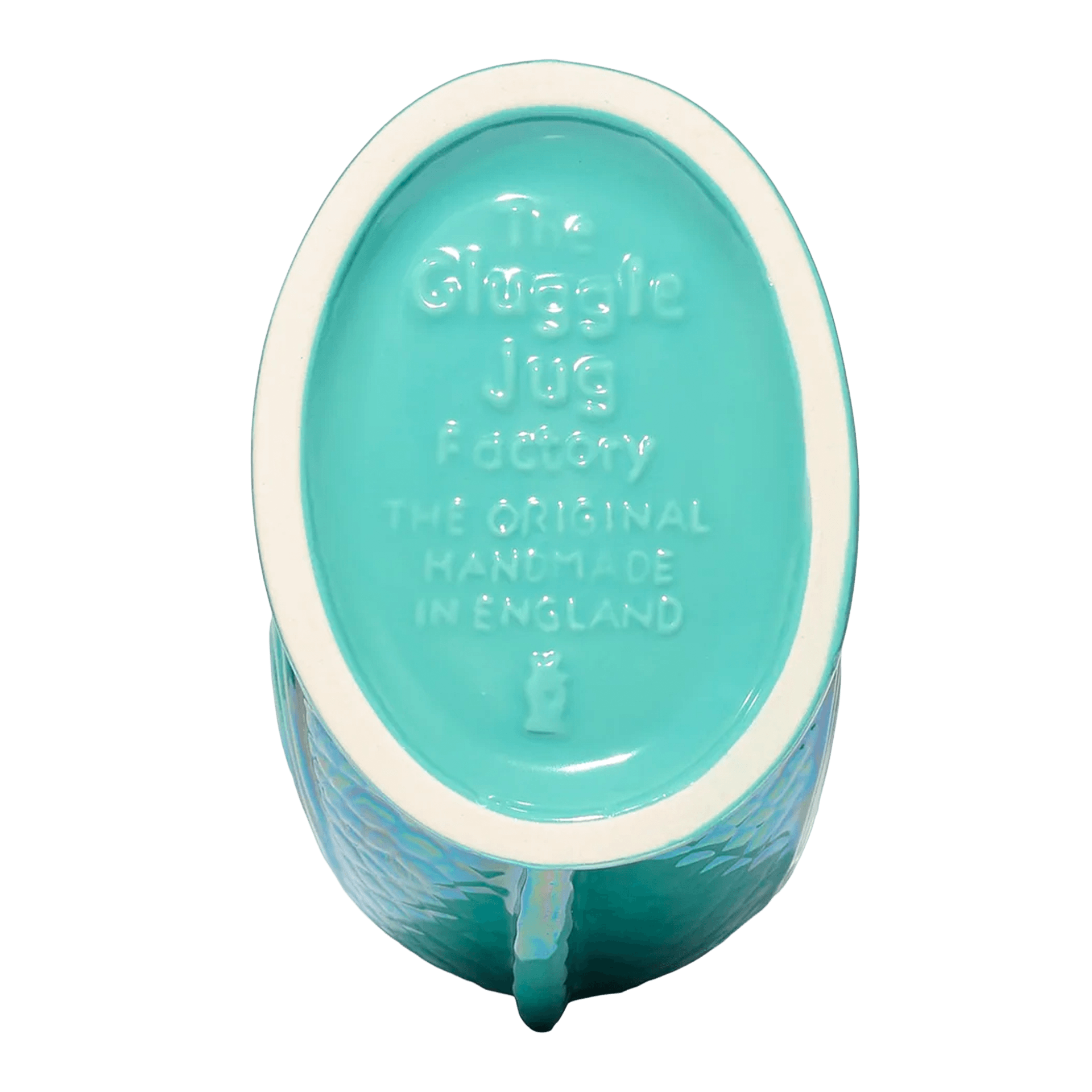 Gluckigluck, Lustre Collection, Jug Special Edition seagreen XL 1.20 l, teal, turquoise, Keramik, Vase, handgemacht