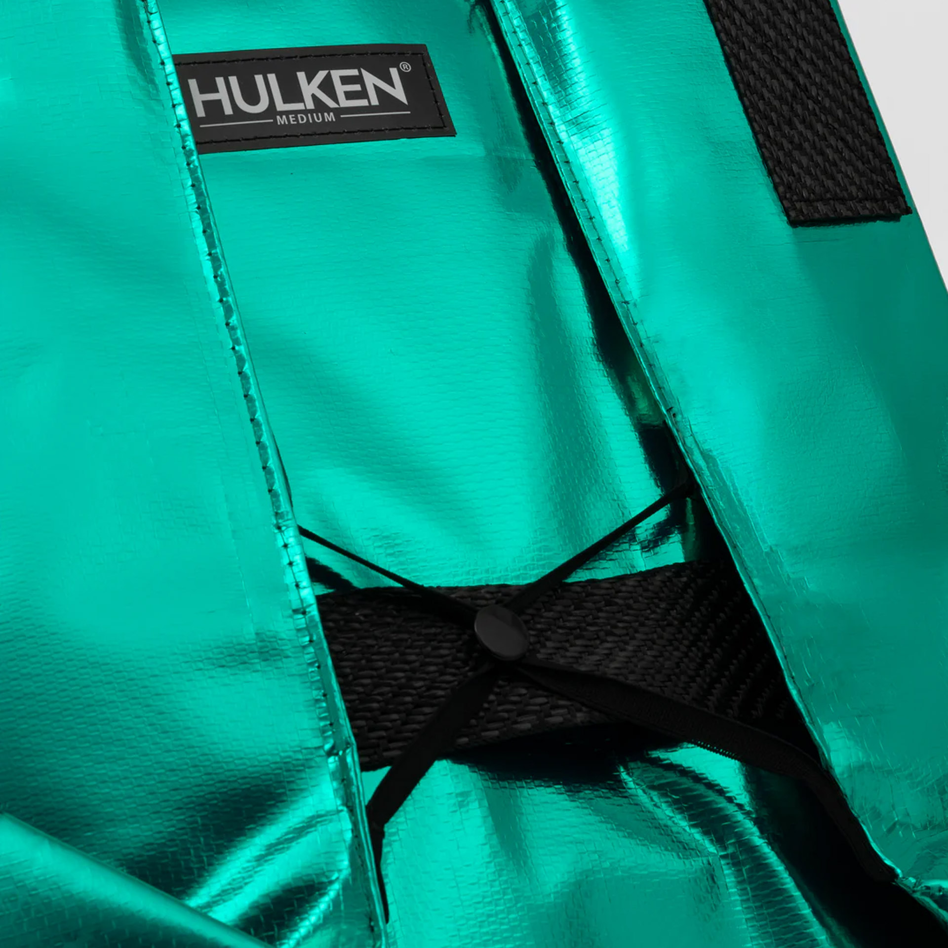 Hulken Original Rolling Tote Bag Quick Schleps Klein Teal