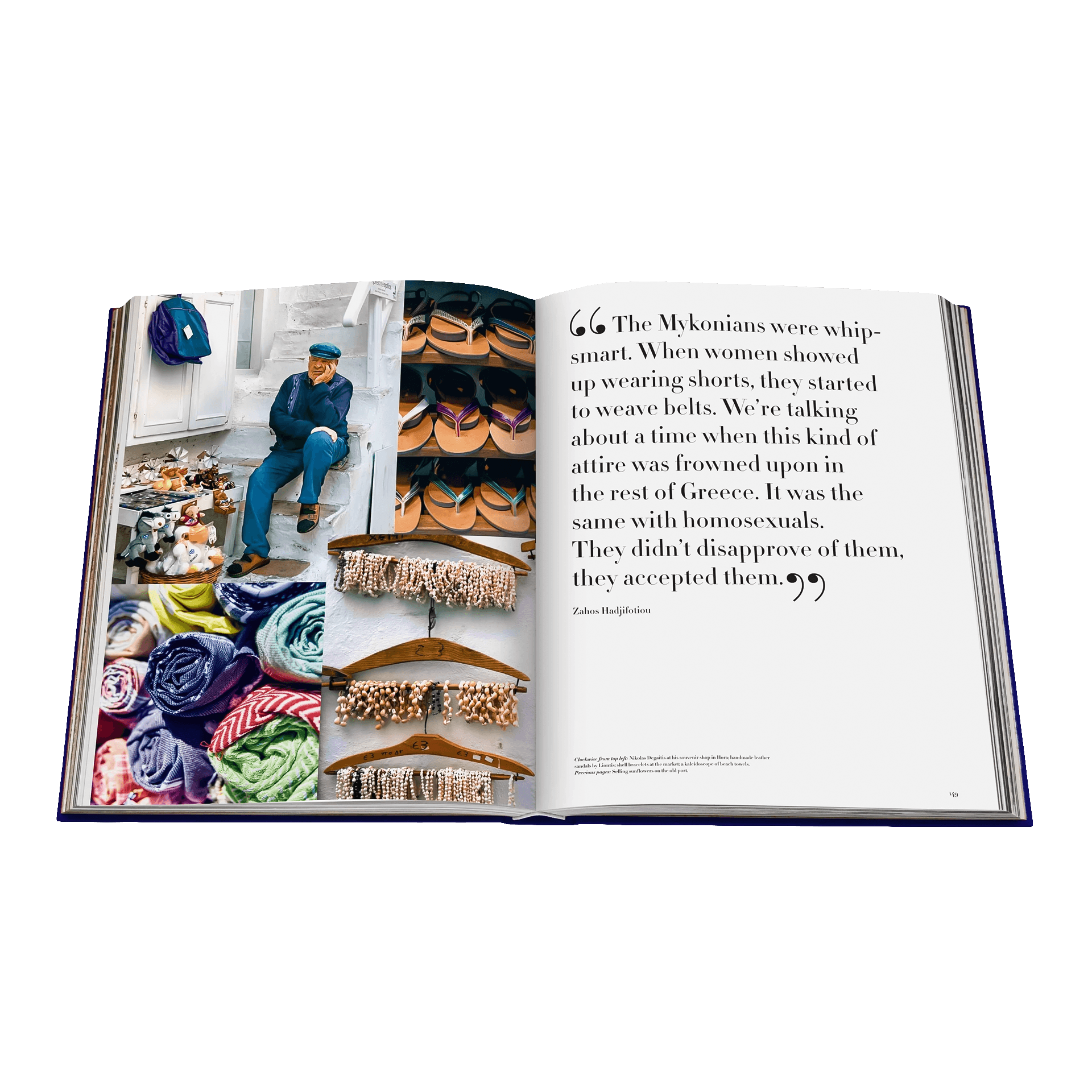 Assouline Coffee Table Book Mykonos