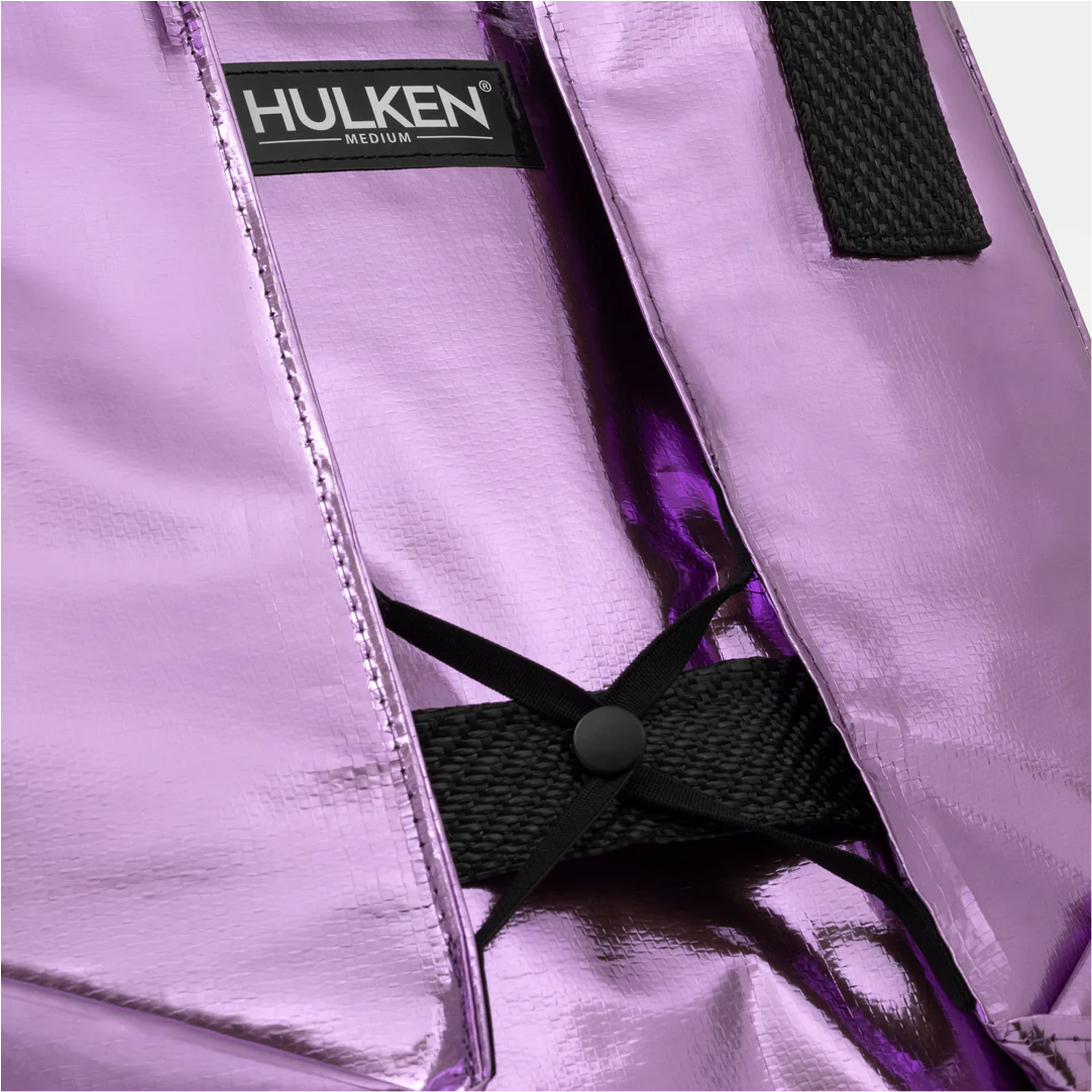 Hulken Original Rolling Tote Bag Everyday Hauls Medium Lila