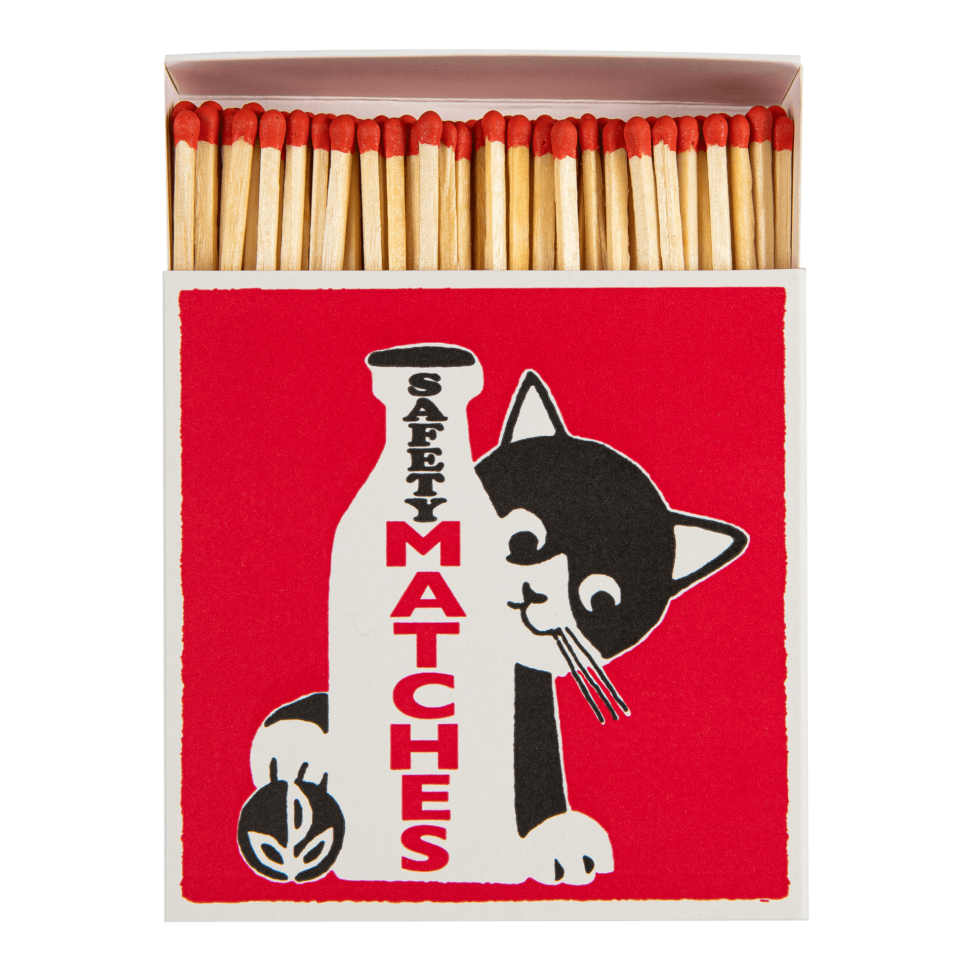 Archivist Streichhölzer Milk Bottle Cat