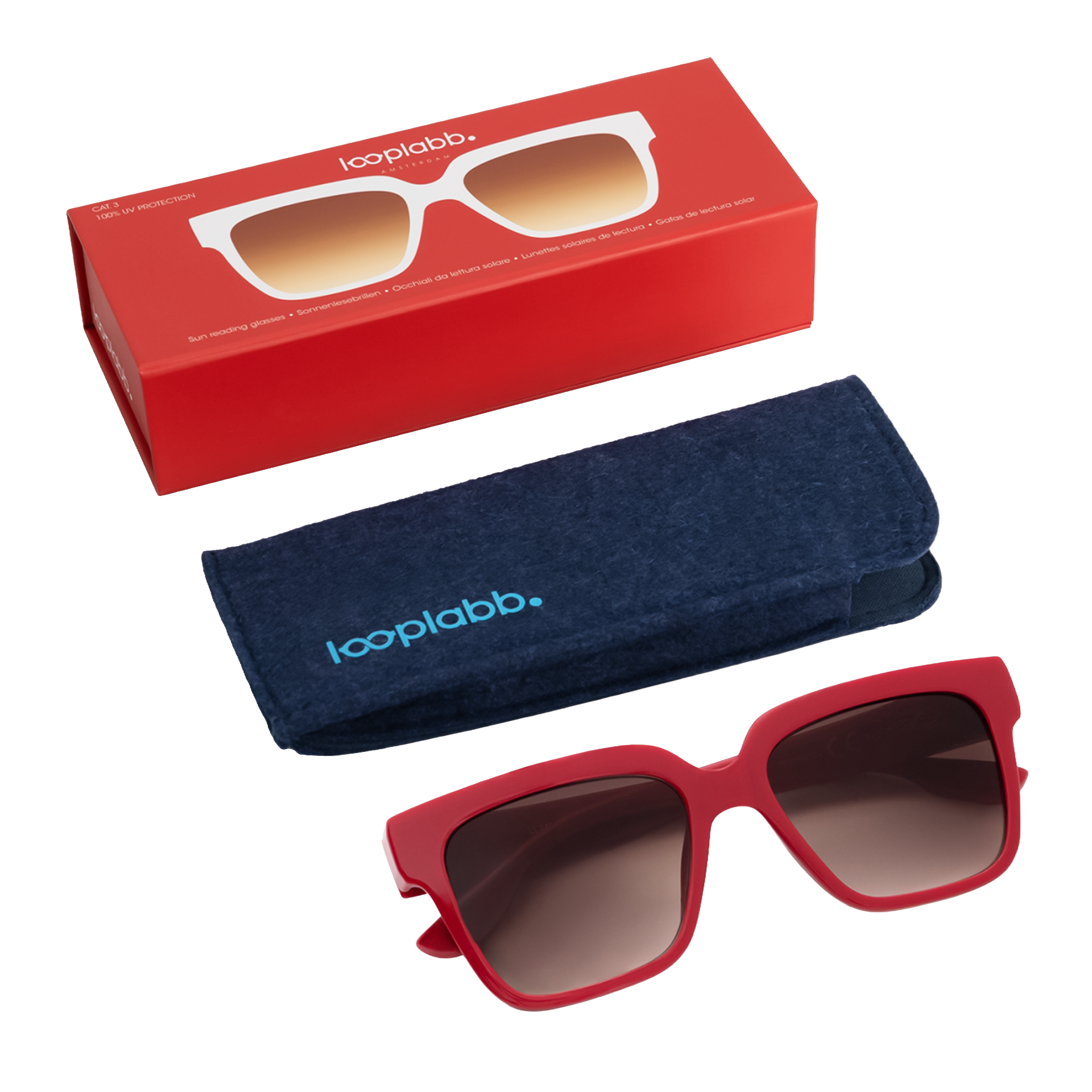 Looplabb Sonnenbrille MAX SUN Red Velvet