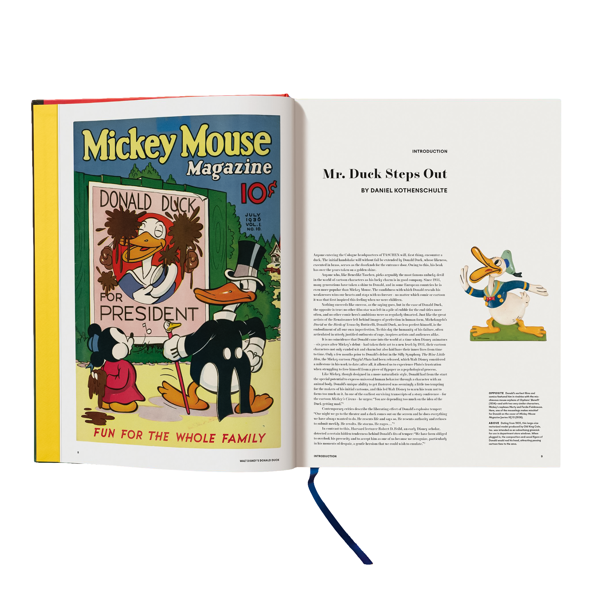 Coffee Table Book Walt Disney's Donald Duck. The Ultimate History, Mickey Mouse Magazin, Comicbuch, Donald Duck, Vintage Illustration, Kinderpublikation