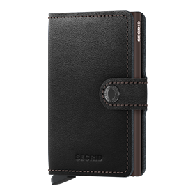 Secrid, Original, Wallet, Geldbörse, Stichschutz, Leder, Schwarz, Kartenfach