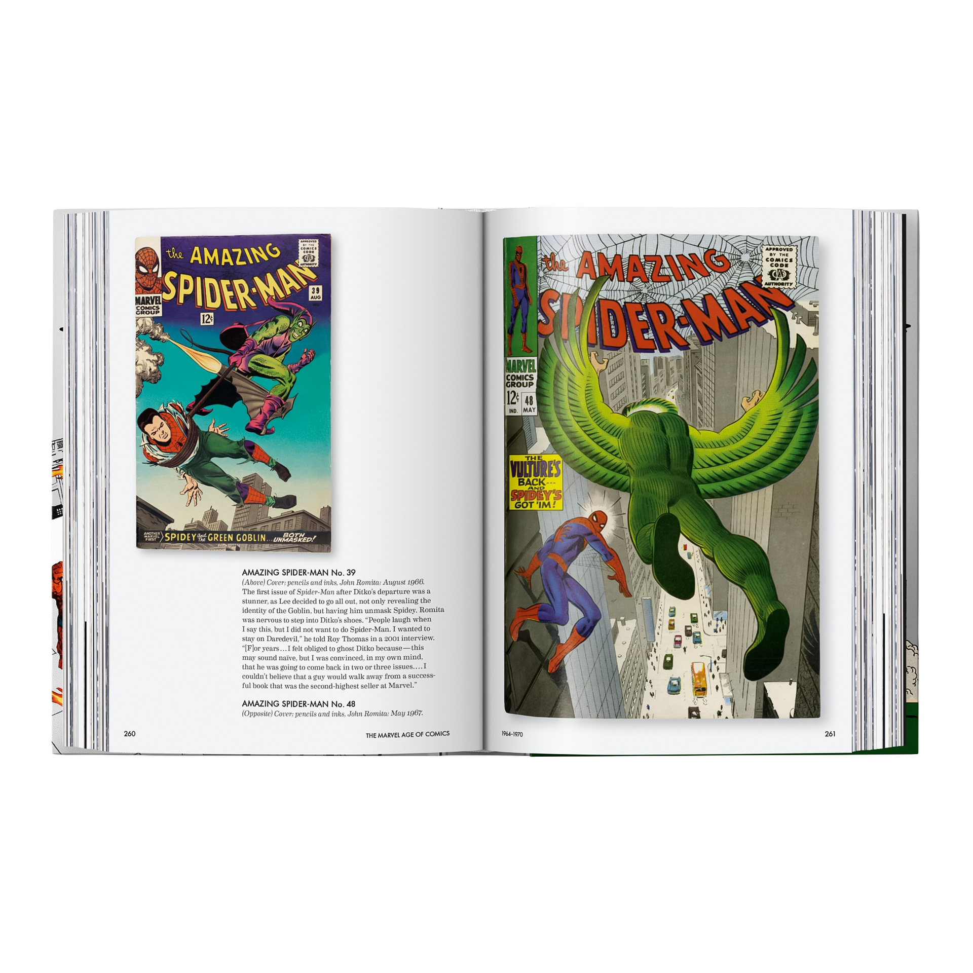 Coffee TableThe Marvel Age of Comics 1961–1978, comic, Spider-Man, Magazine, Ausgabe, Illustration