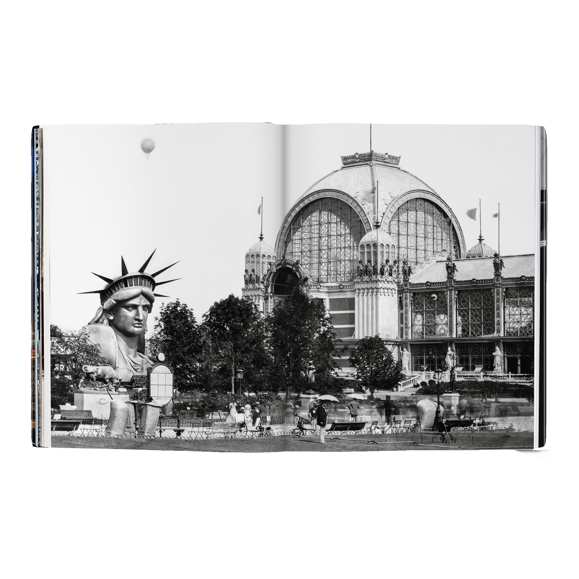 Coffee Table Book Paris, Statue, Statue der Freiheit, Denkmal, Glashalle, Fountain