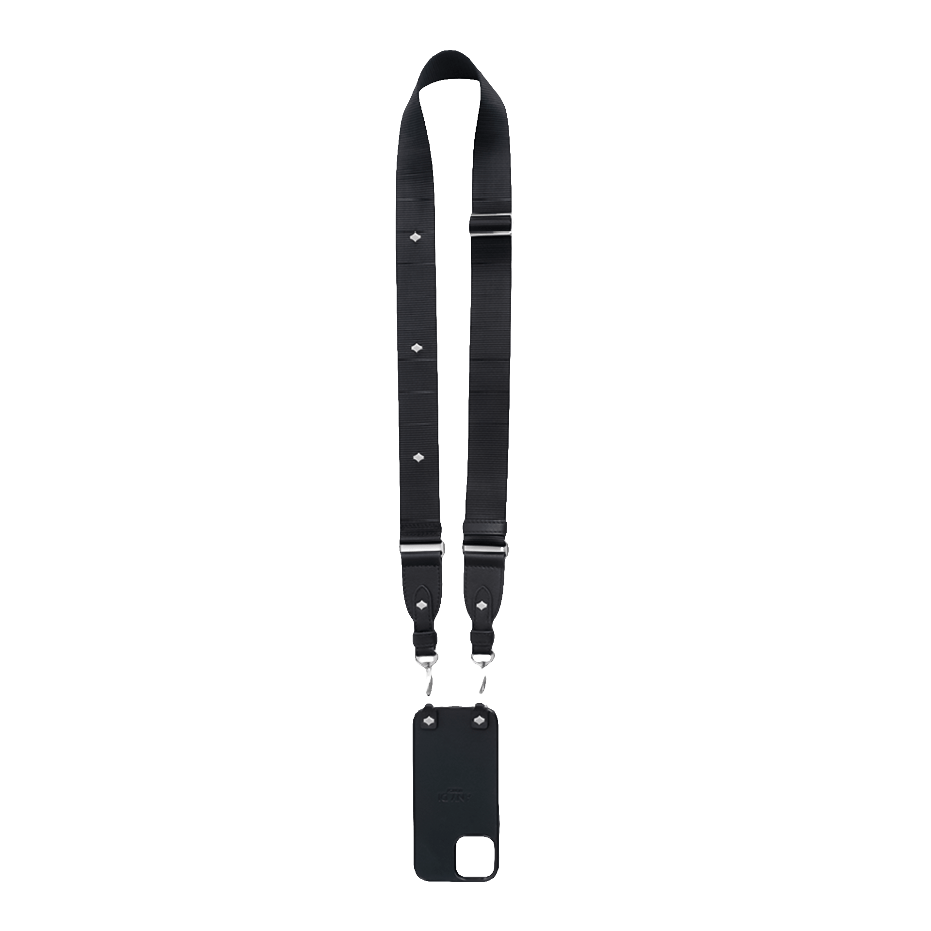 Any Di PhoneStrap black silver