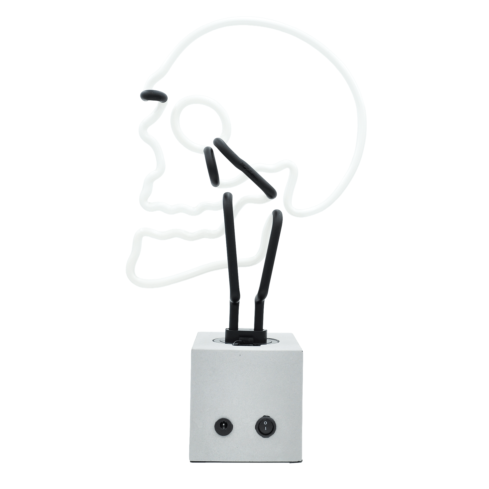 Locomocean Neonlampe Totenkopf