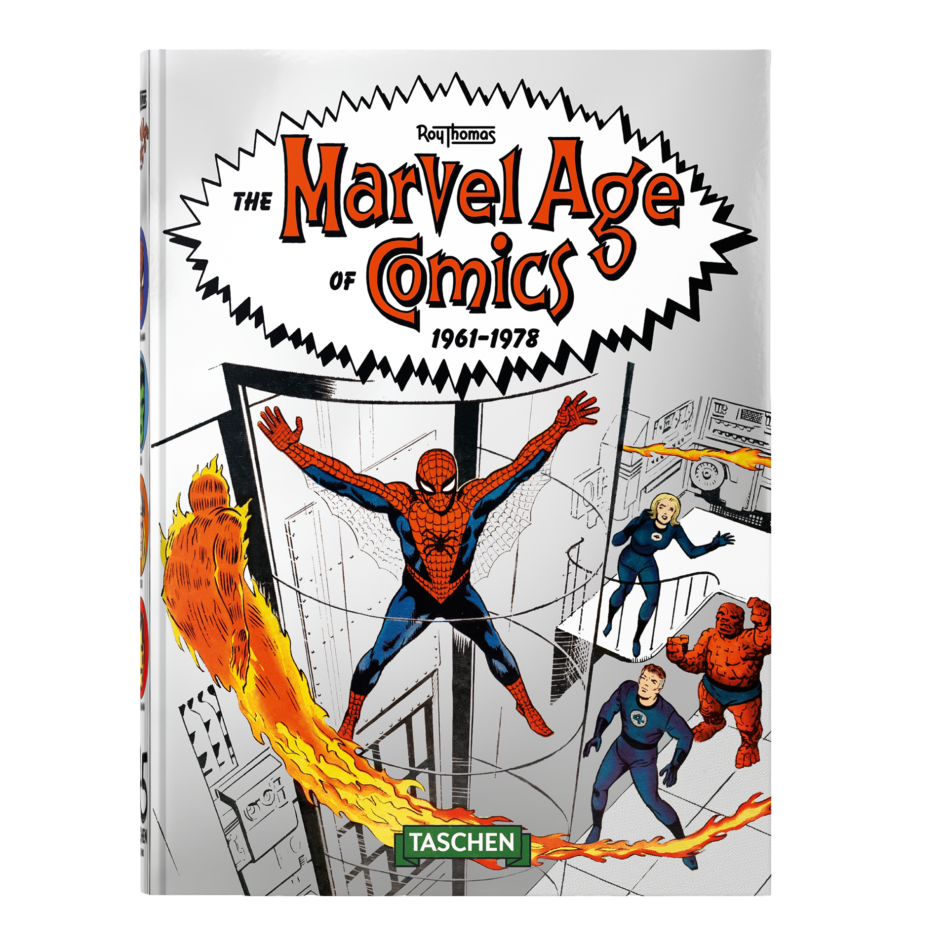 Coffee TableThe Marvel Age of Comics 1961–1978, Comic-Buch, Marvel Alter, Spider-Man, Superheld, Hologramm-Comic