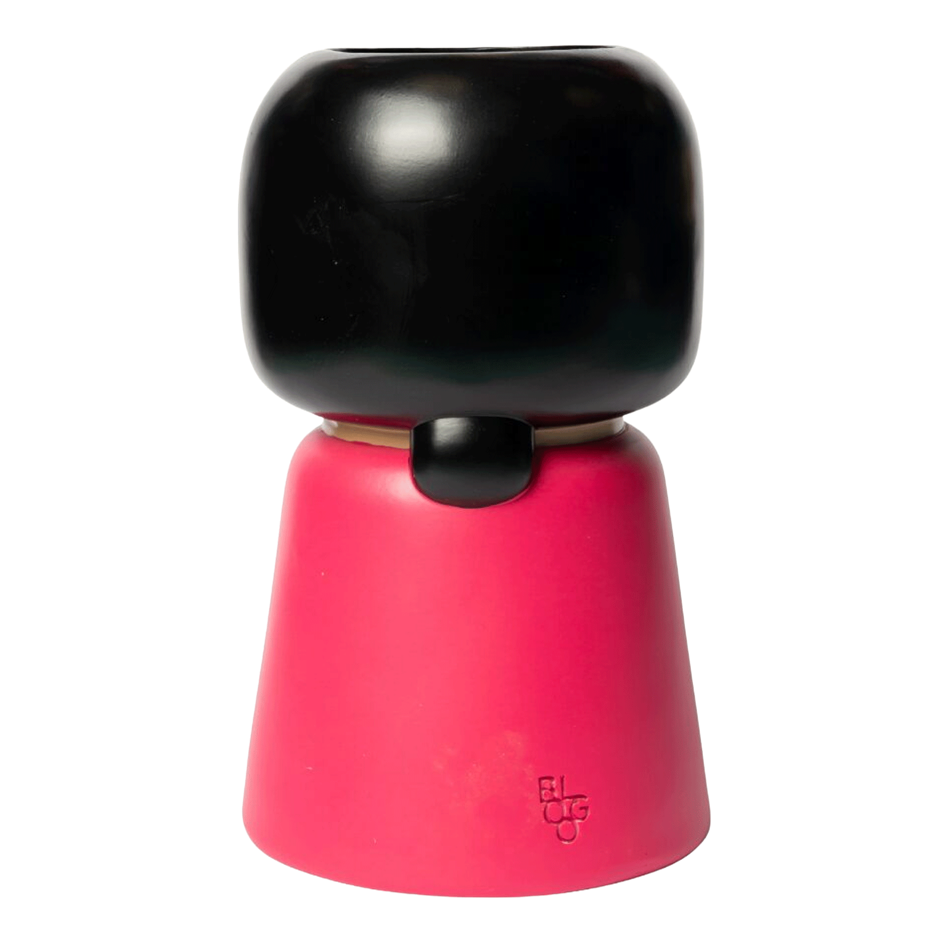 Vase Freedom 26 cm, Karaffe, Kaffeekanne, Bobblehead, Rosa, Kiosk-Design