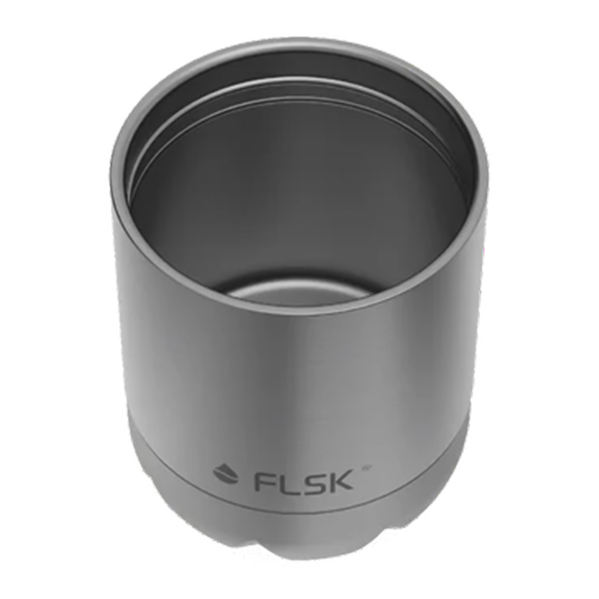 FLSK Trinkflache mit Becher Edelstahl 0.70 l