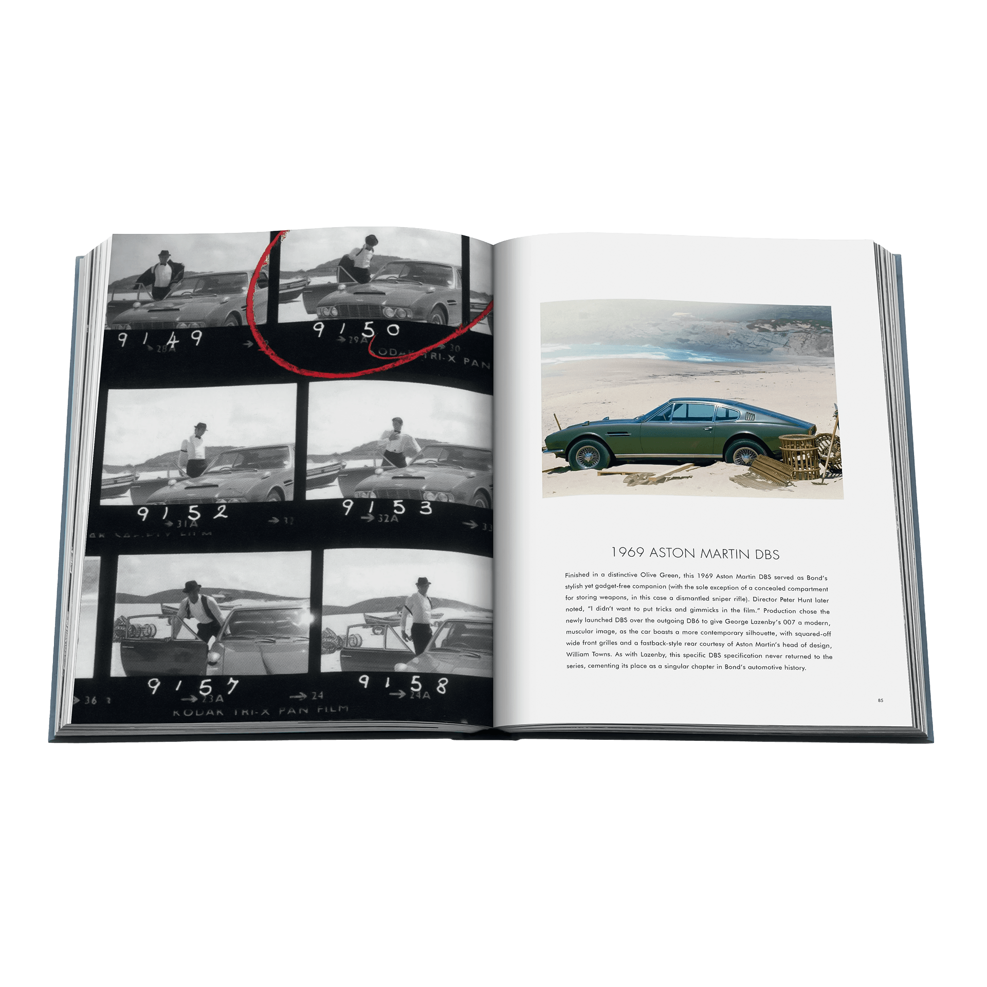 Assouline Coffee Table Book James Bond Cars