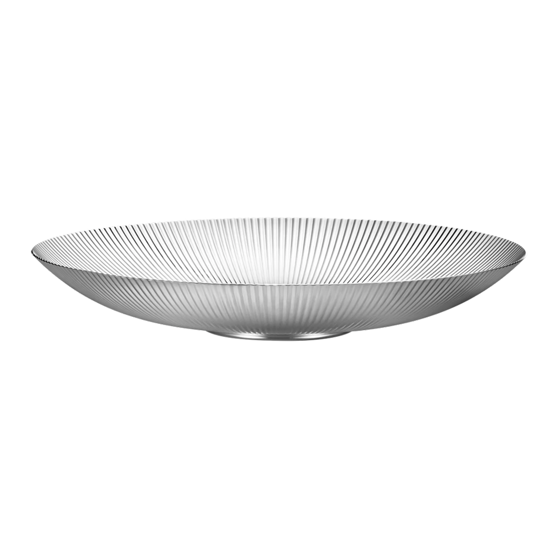Bowl 32 cm, Schale,  Teller,  flach,  Musterstreifen,  Porzellan