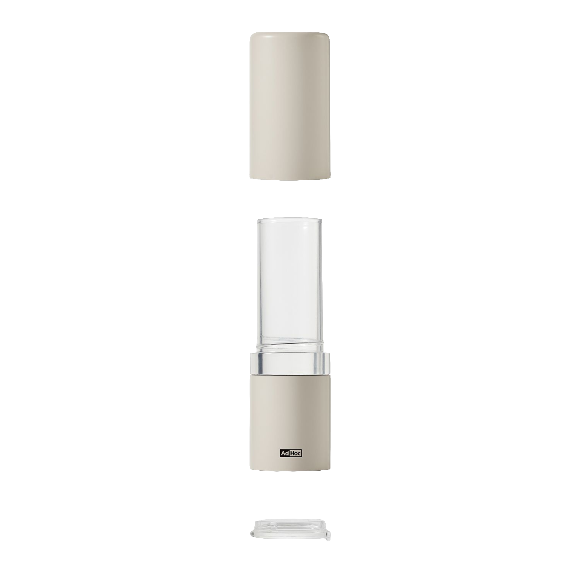 Salt/Pepper Mill Stainless Steel, Lipstick, Makeup, Beige, Cream, Container