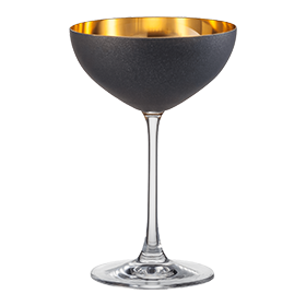 Eisch Cosmo Dessertschale Schwarz
