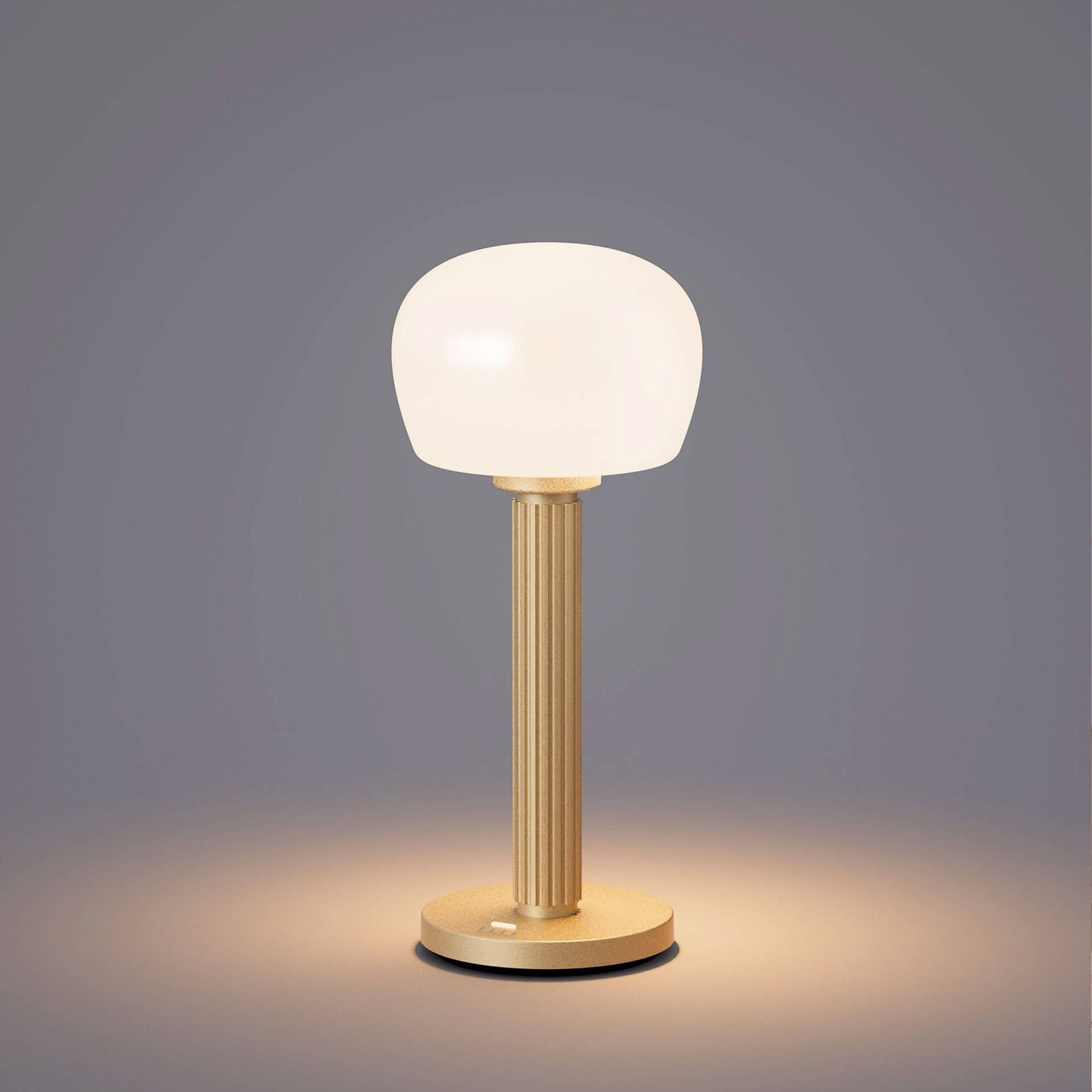 ELLE DECORATION LED Tischlampe VENDOME gold