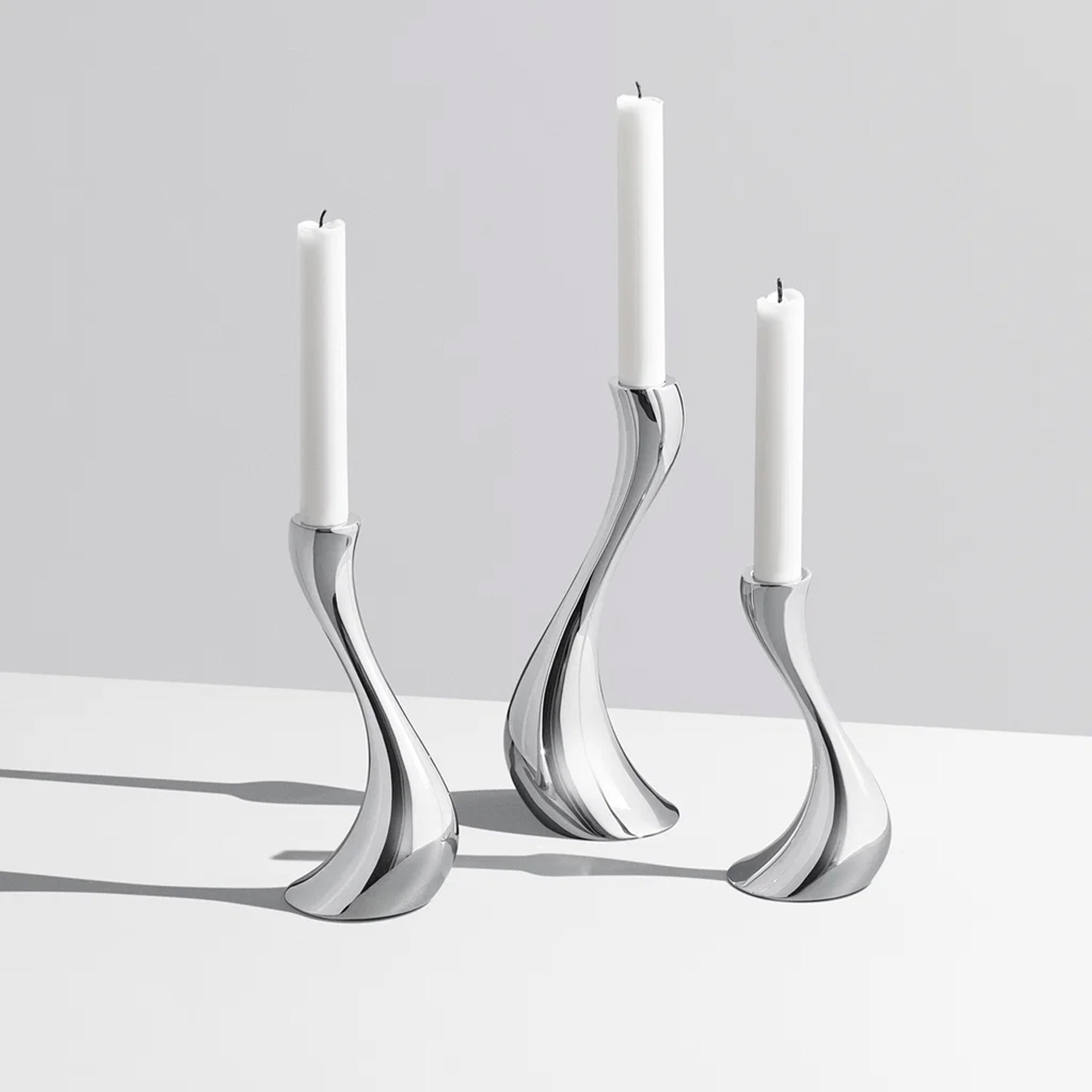 Candleholder set 3 pieces, Kandelaber, Schmucklicht, Schale, Moderne Leuchte, Standleuchte