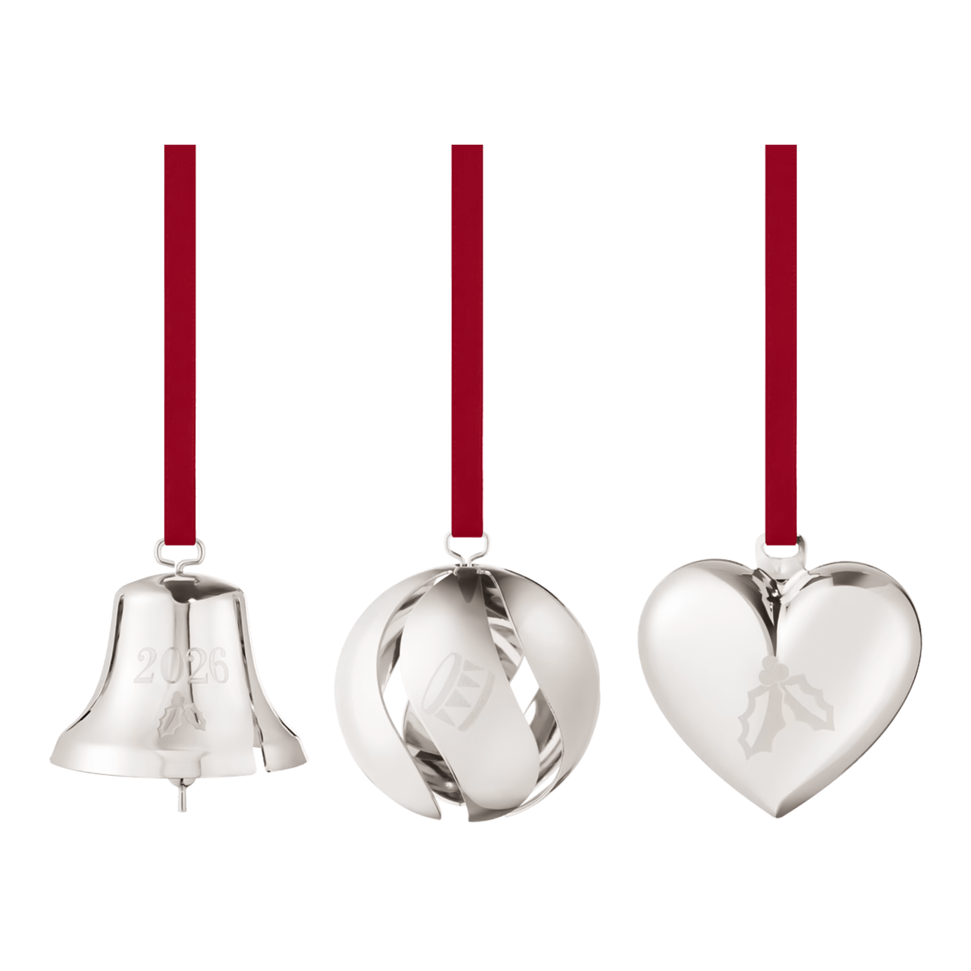 Georg Jensen Weihnachtsschmuckset 2026 Palladium
