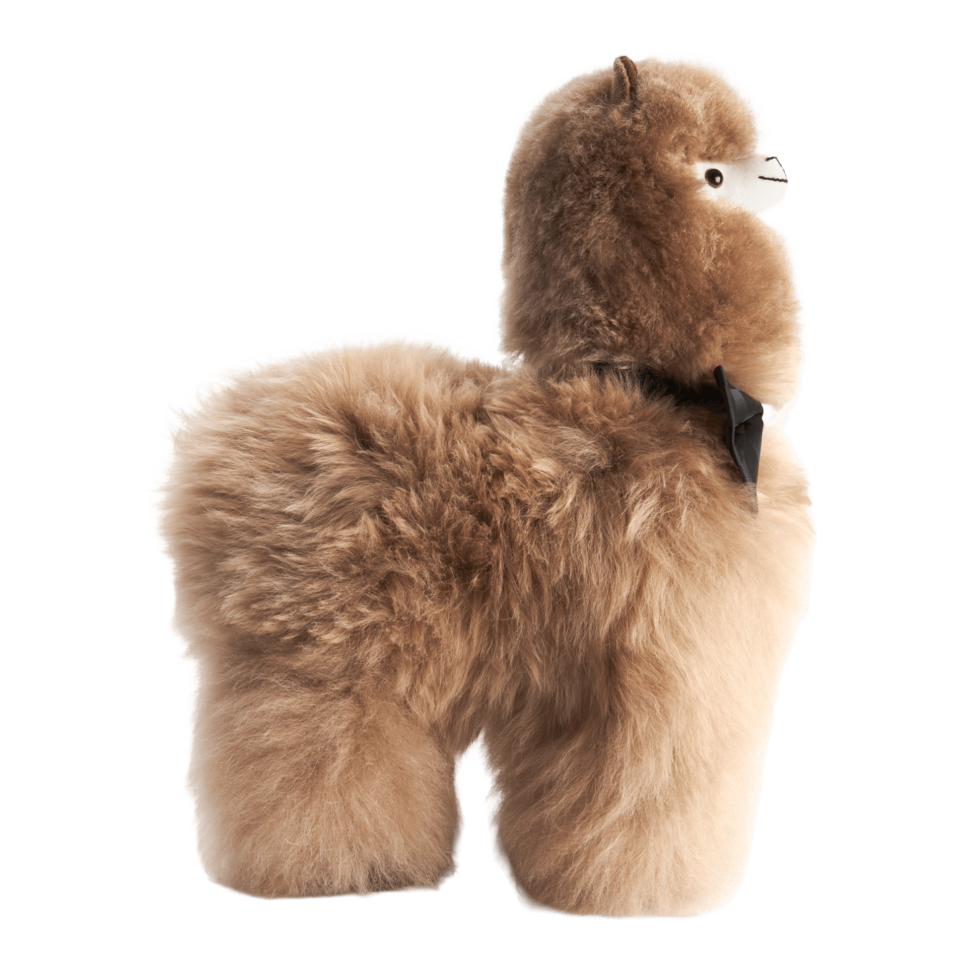 Weich Paco Stofftier Taupe M