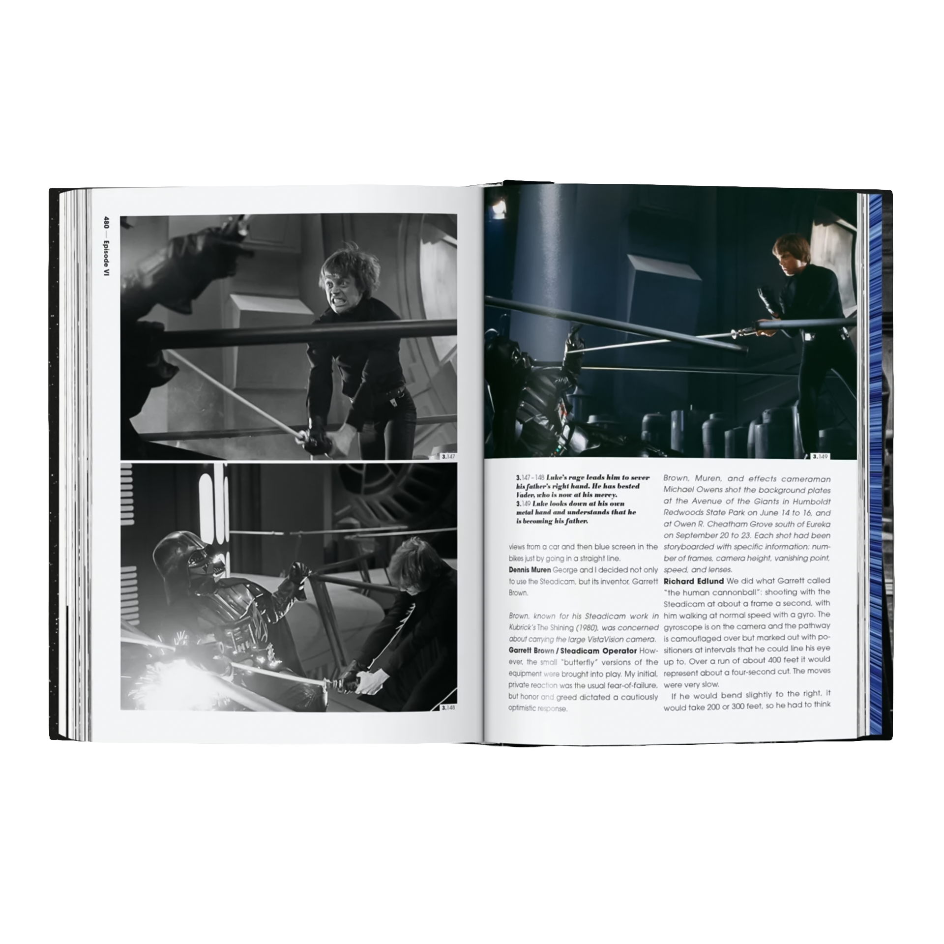 Taschen, 45th Edition, Coffee Table Book The Star Wars Archiv. 1977–1983, Buch, Foto-Layout, Schwarzweiß, Textblock, Doku
