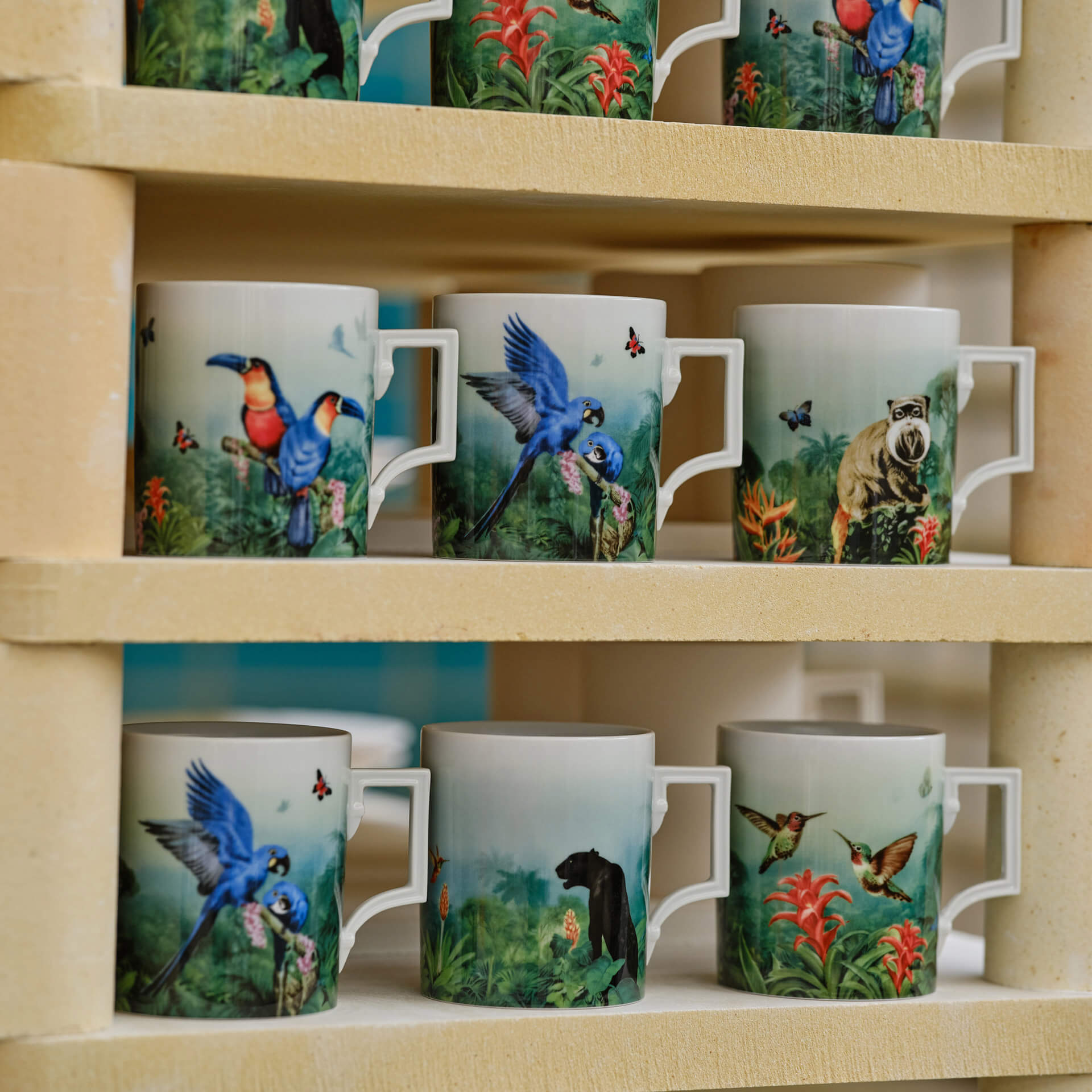 Meissen Amazonas Collection Henkelbecher Affe
