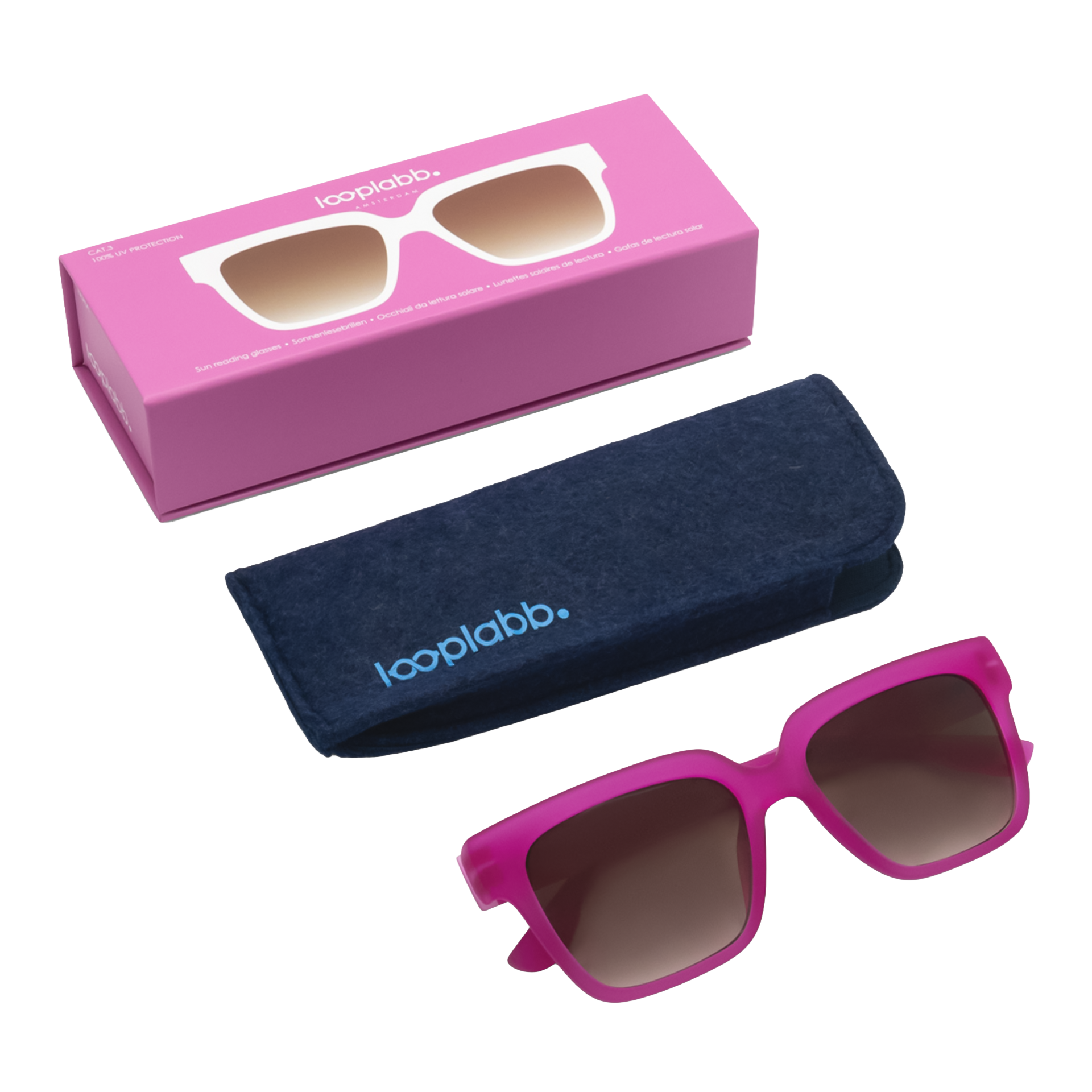 Looplabb Sonnenbrille MAX SUN Hot Pink