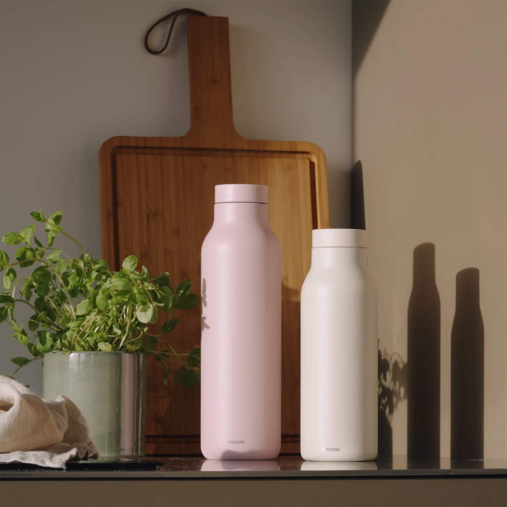 Urban Thermo Flask Coconut 0.70 l, Flasche, Trinkflasche, Pastellrosa, Küchendeko, Wasserflasche