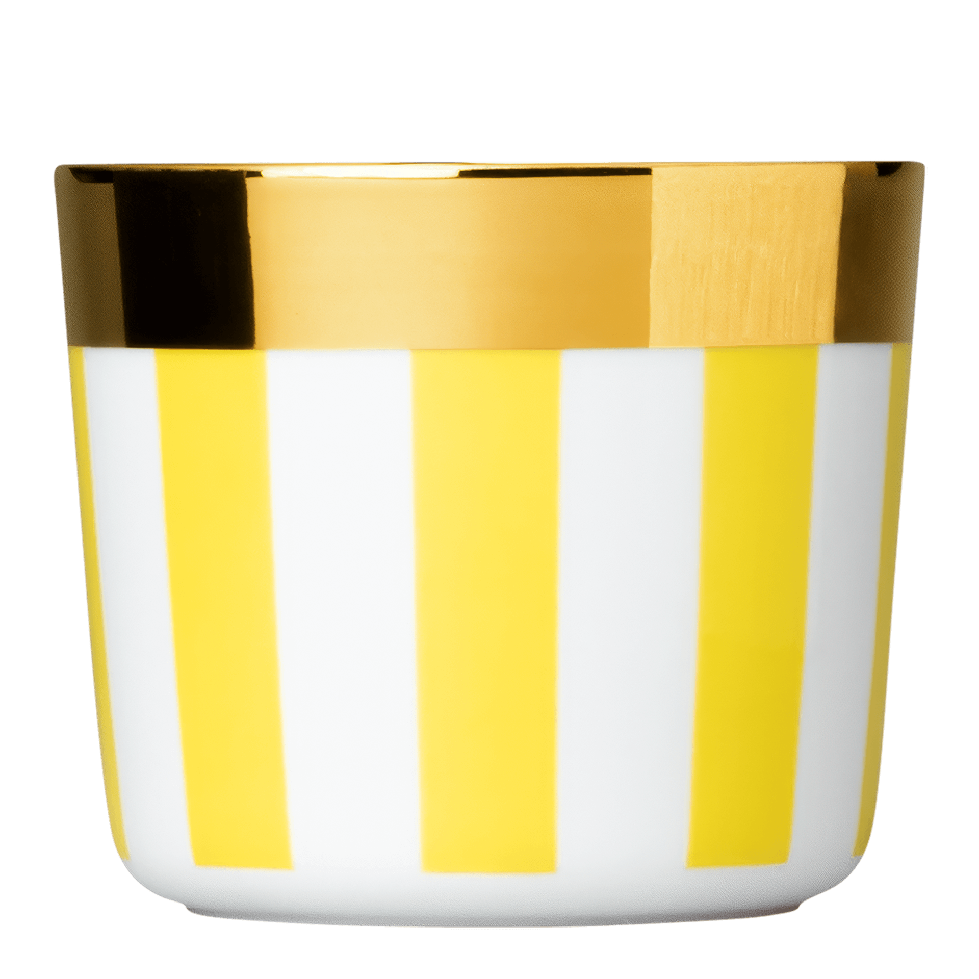 Champagne Goblet Yellow, becher, becher, gold, gelb, gestreift